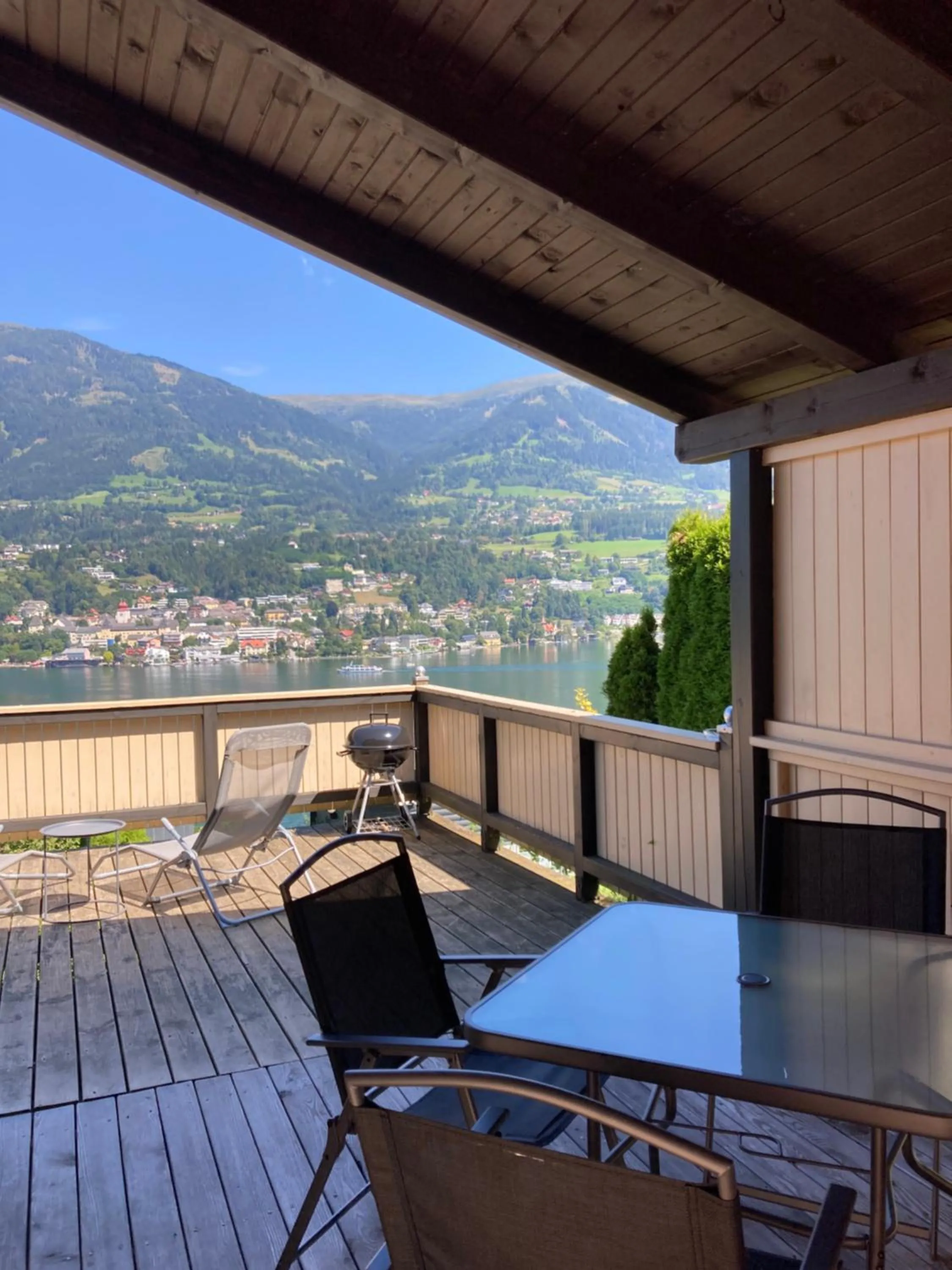 View (from property/room) in Kantor Village am Millstätter See - Boutique-Chalets und Lodges