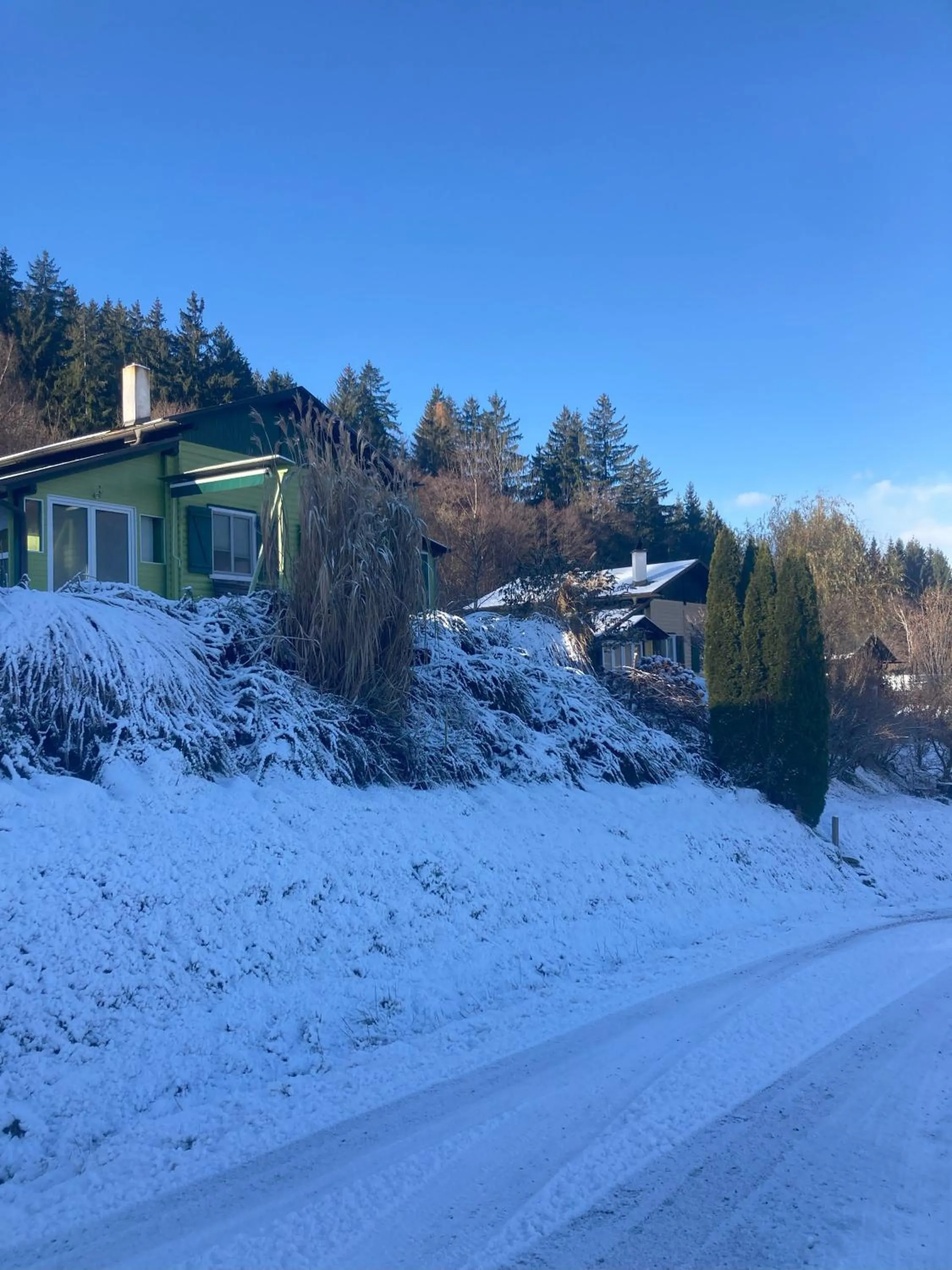 Mountain view in Kantor Village am Millstätter See - Boutique-Chalets und Lodges