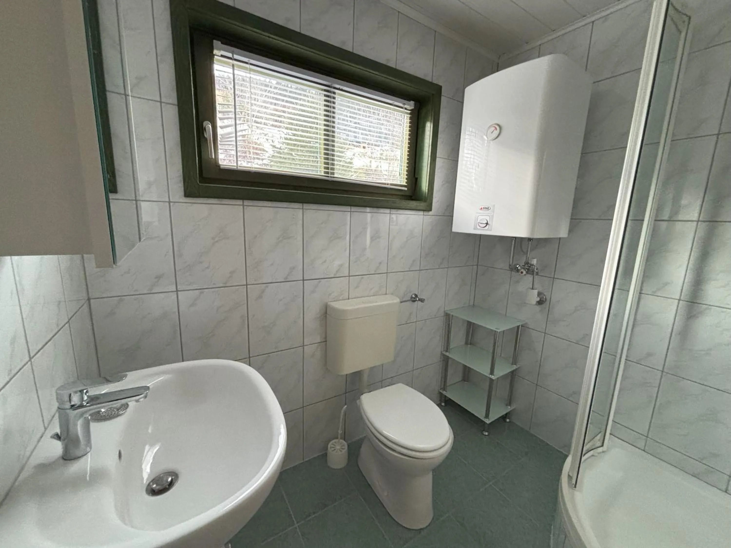 Shower in Kantor Village am Millstätter See - Boutique-Chalets und Lodges