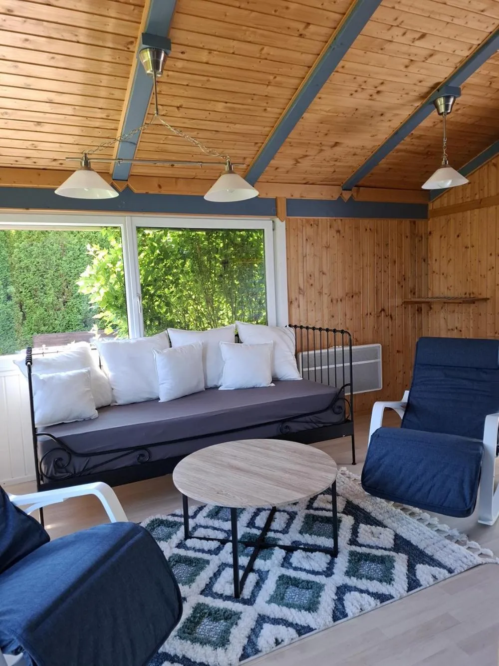 Living room in Kantor Village am Millstätter See - Boutique-Chalets und Lodges