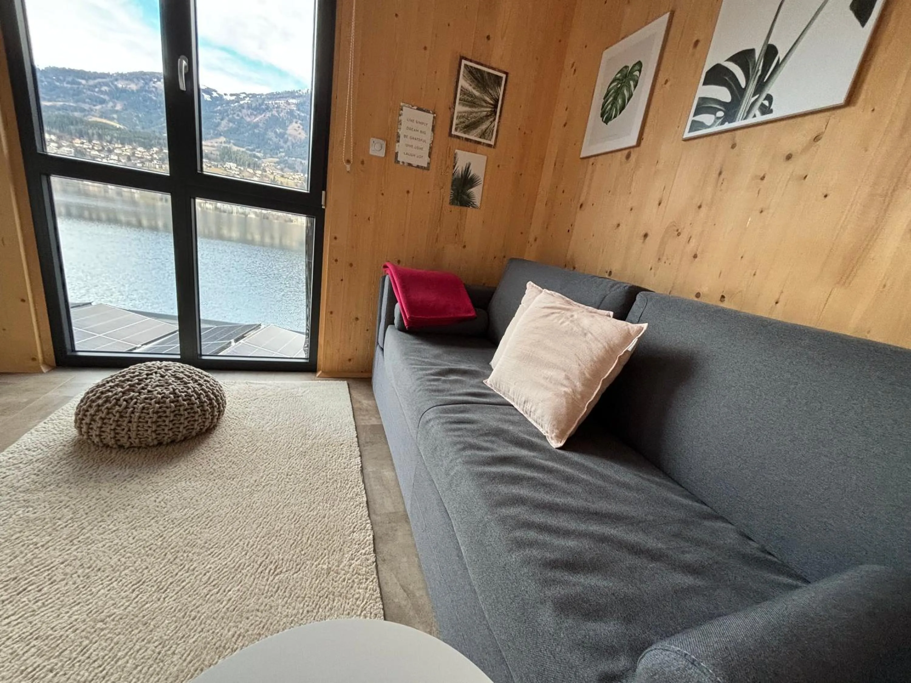 Living room in Kantor Village am Millstätter See - Boutique-Chalets und Lodges