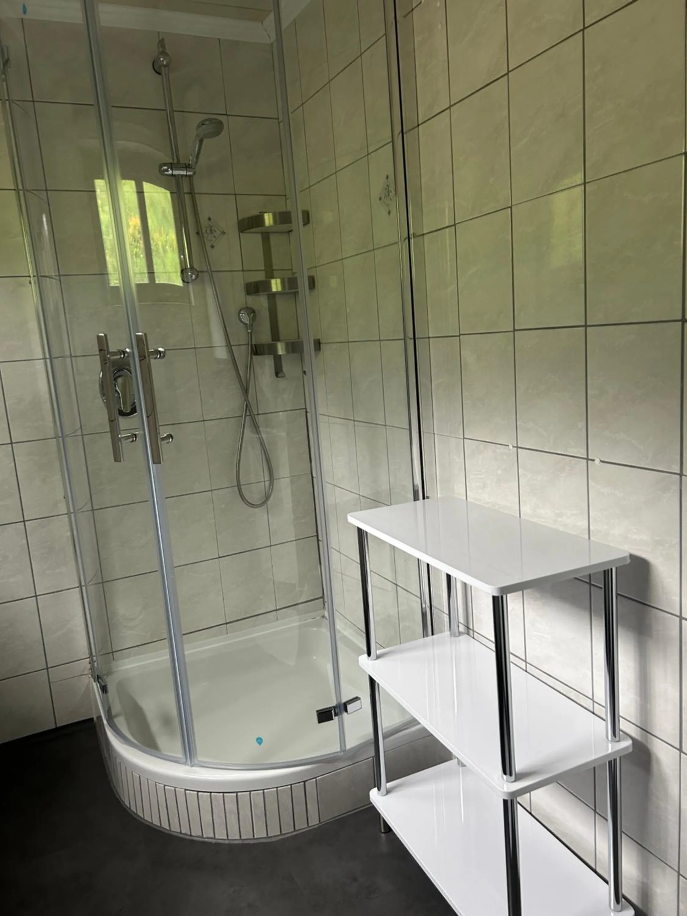 Shower in Kantor Village am Millstätter See - Boutique-Chalets und Lodges