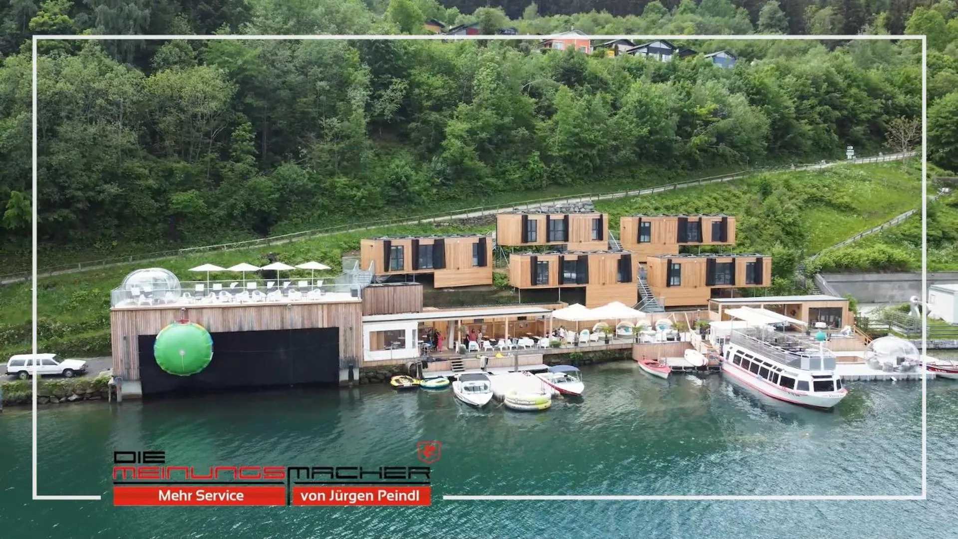 Property building in Kantor Village am Millstätter See - Boutique-Chalets und Lodges
