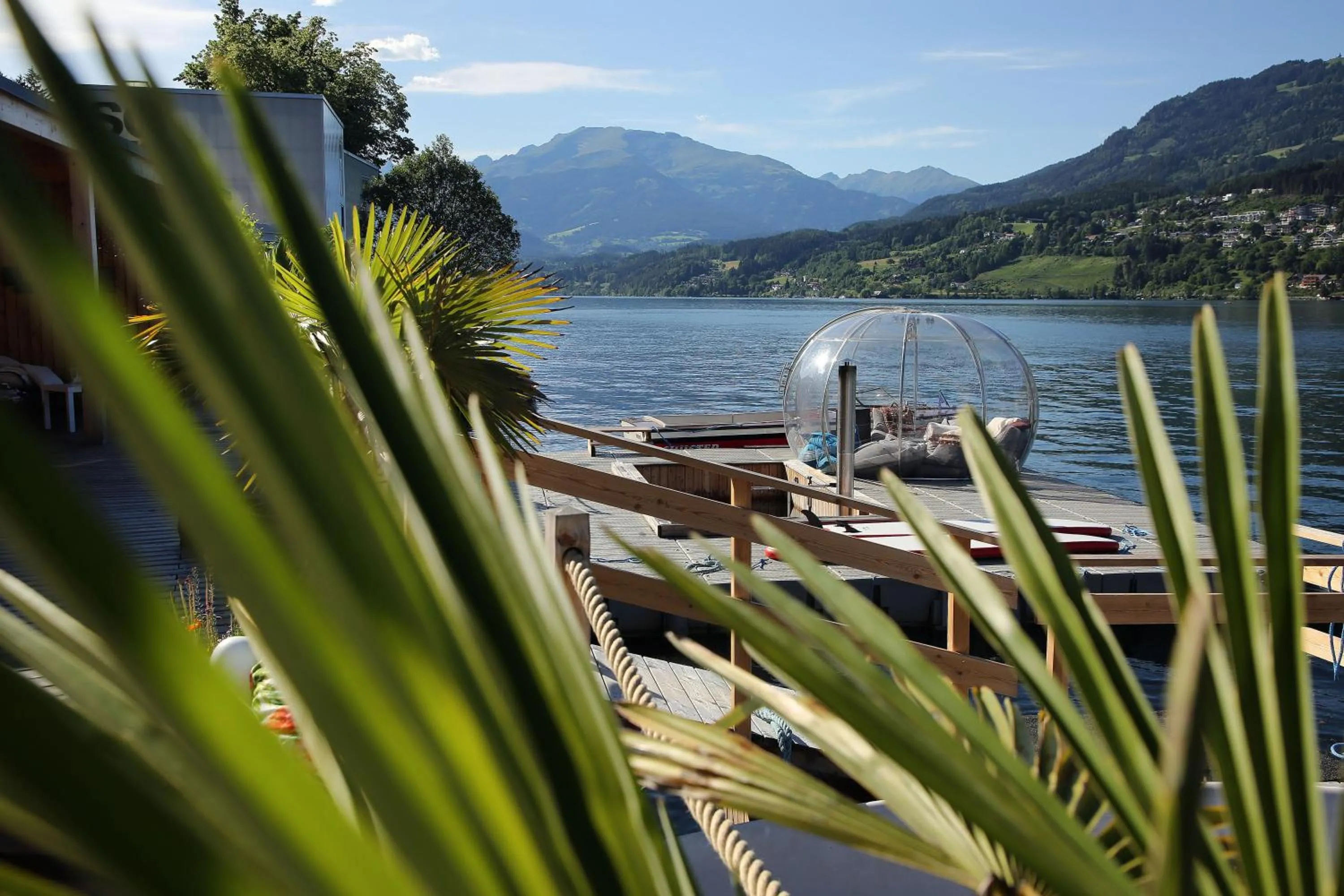 Aqua park in Kantor Village am Millstätter See - Boutique-Chalets und Lodges