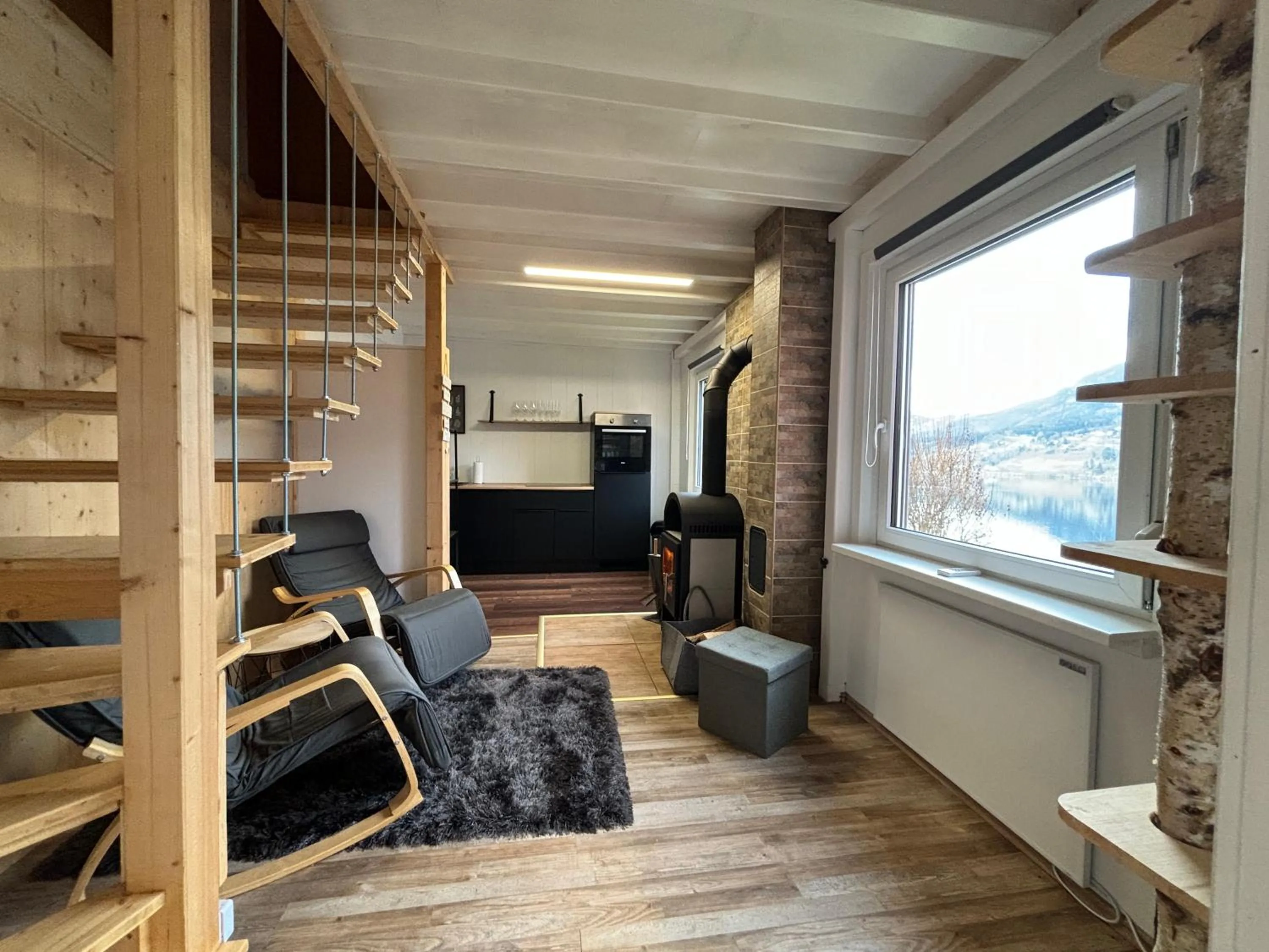 Living room in Kantor Village am Millstätter See - Boutique-Chalets und Lodges
