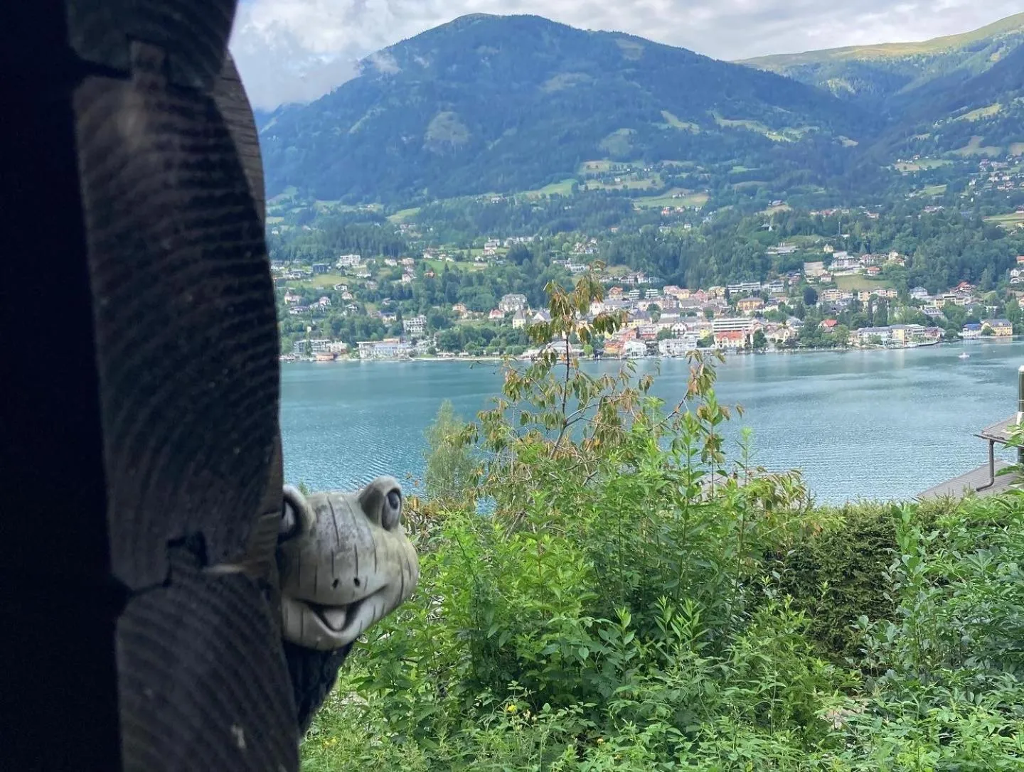 View (from property/room) in Kantor Village am Millstätter See - Boutique-Chalets und Lodges