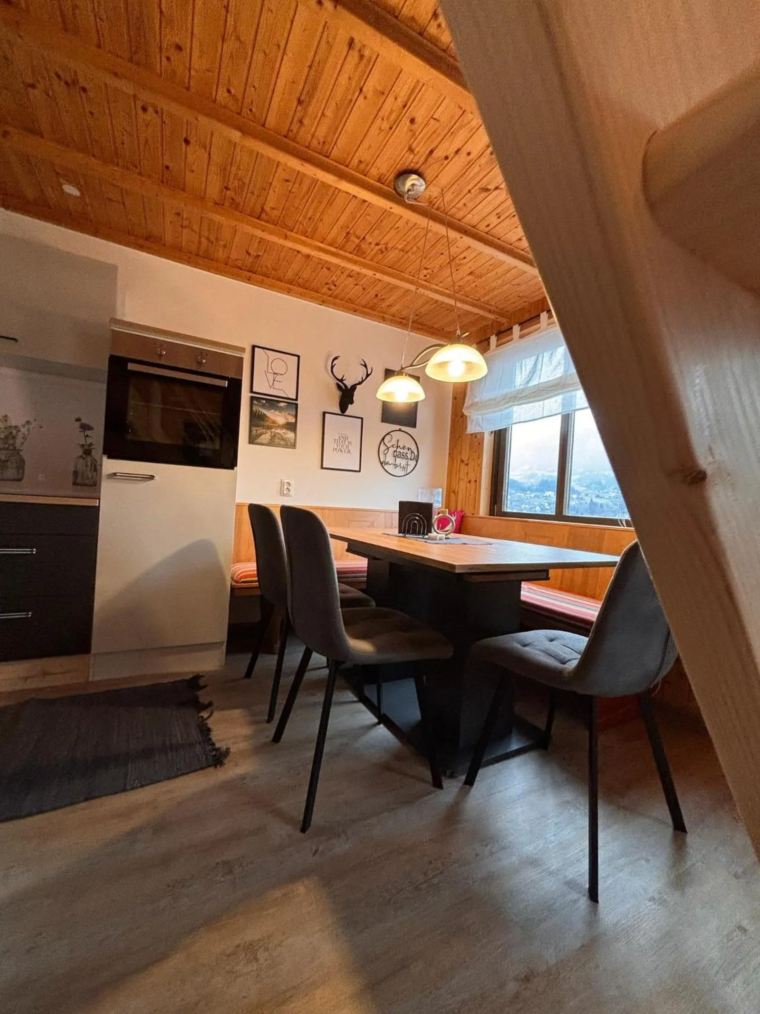 Dining area in Kantor Village am Millstätter See - Boutique-Chalets und Lodges