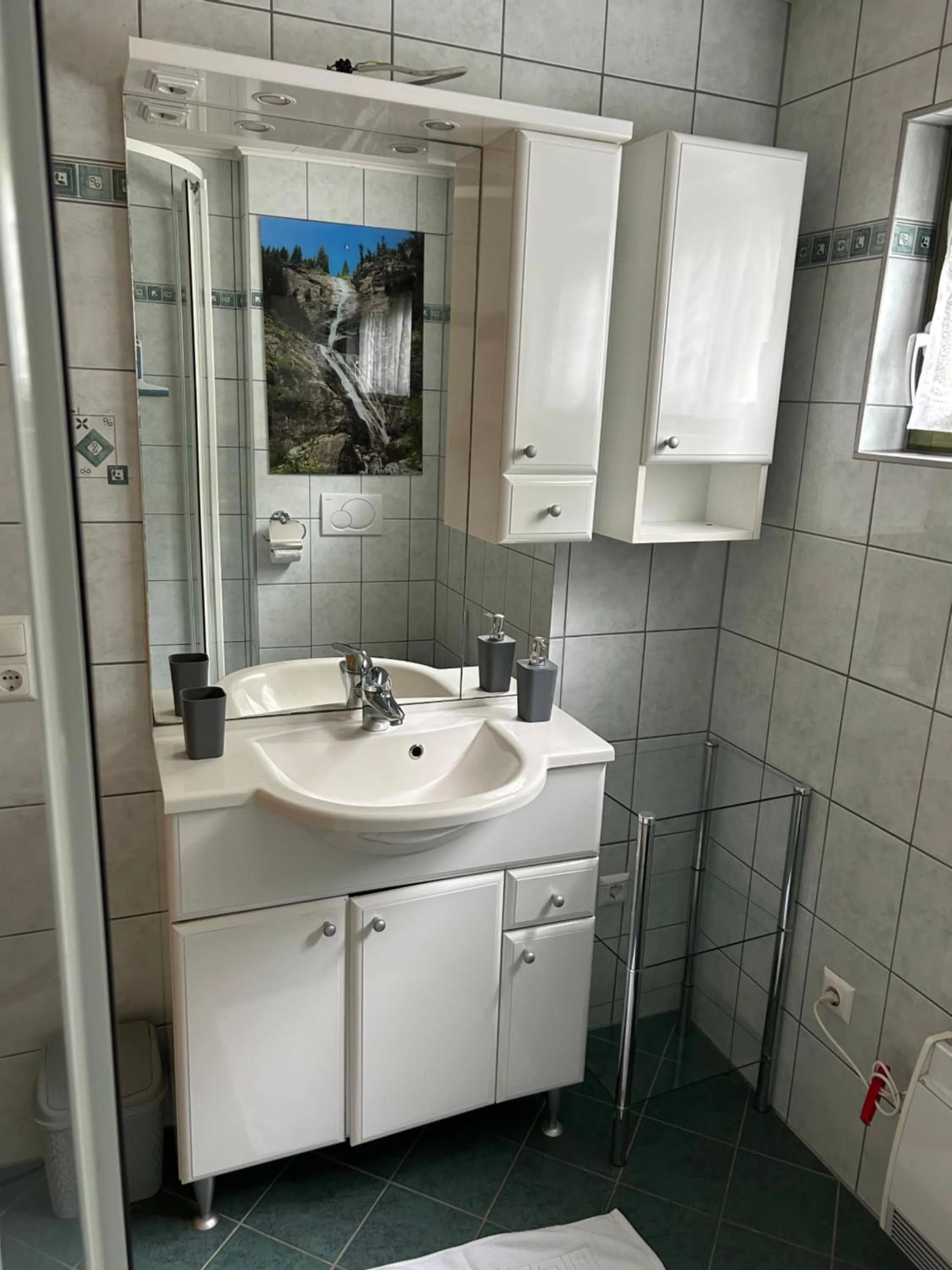 Shower in Kantor Village am Millstätter See - Boutique-Chalets und Lodges