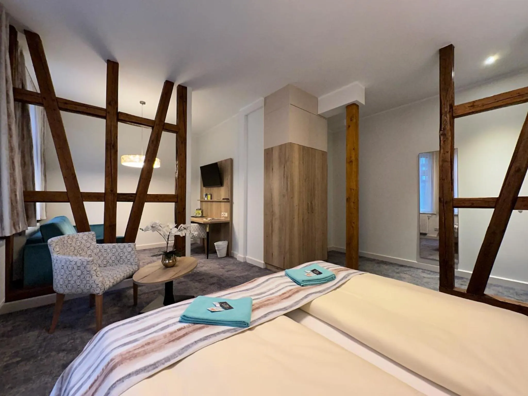 Bed in Villa Frieden Hotel & Seminarhaus