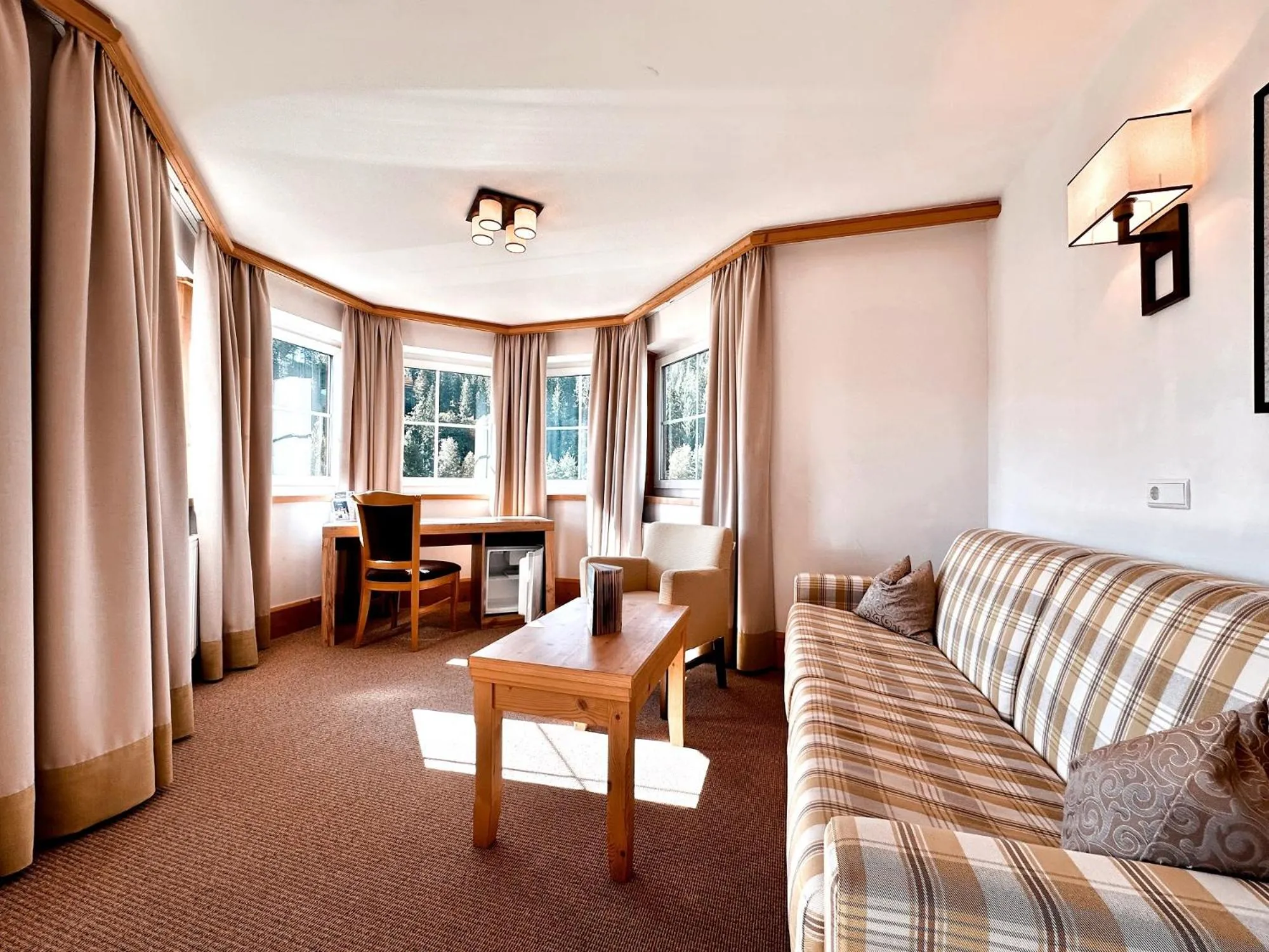 Bed in Hotel Das Urbisgut