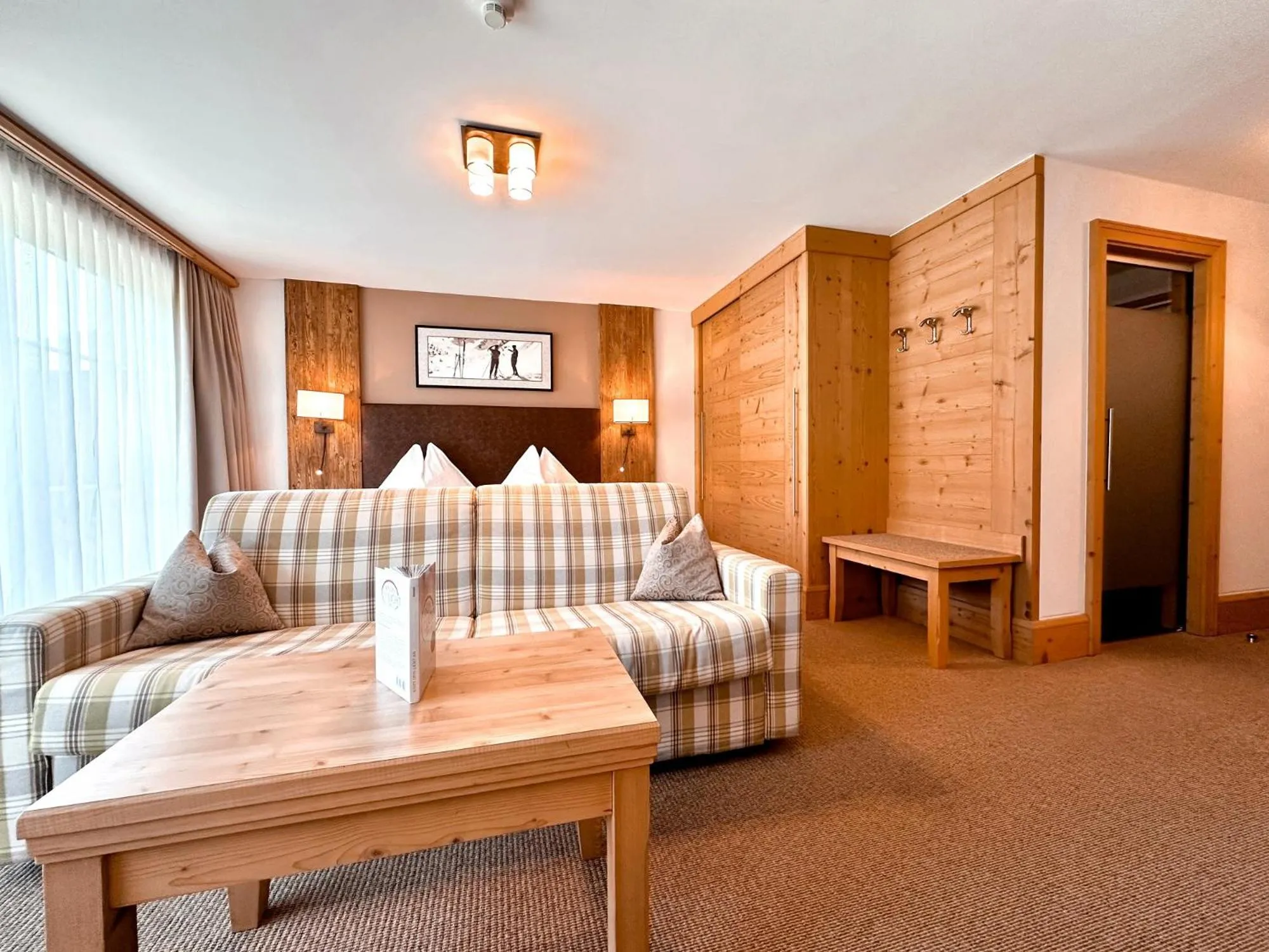 Bed in Hotel Das Urbisgut