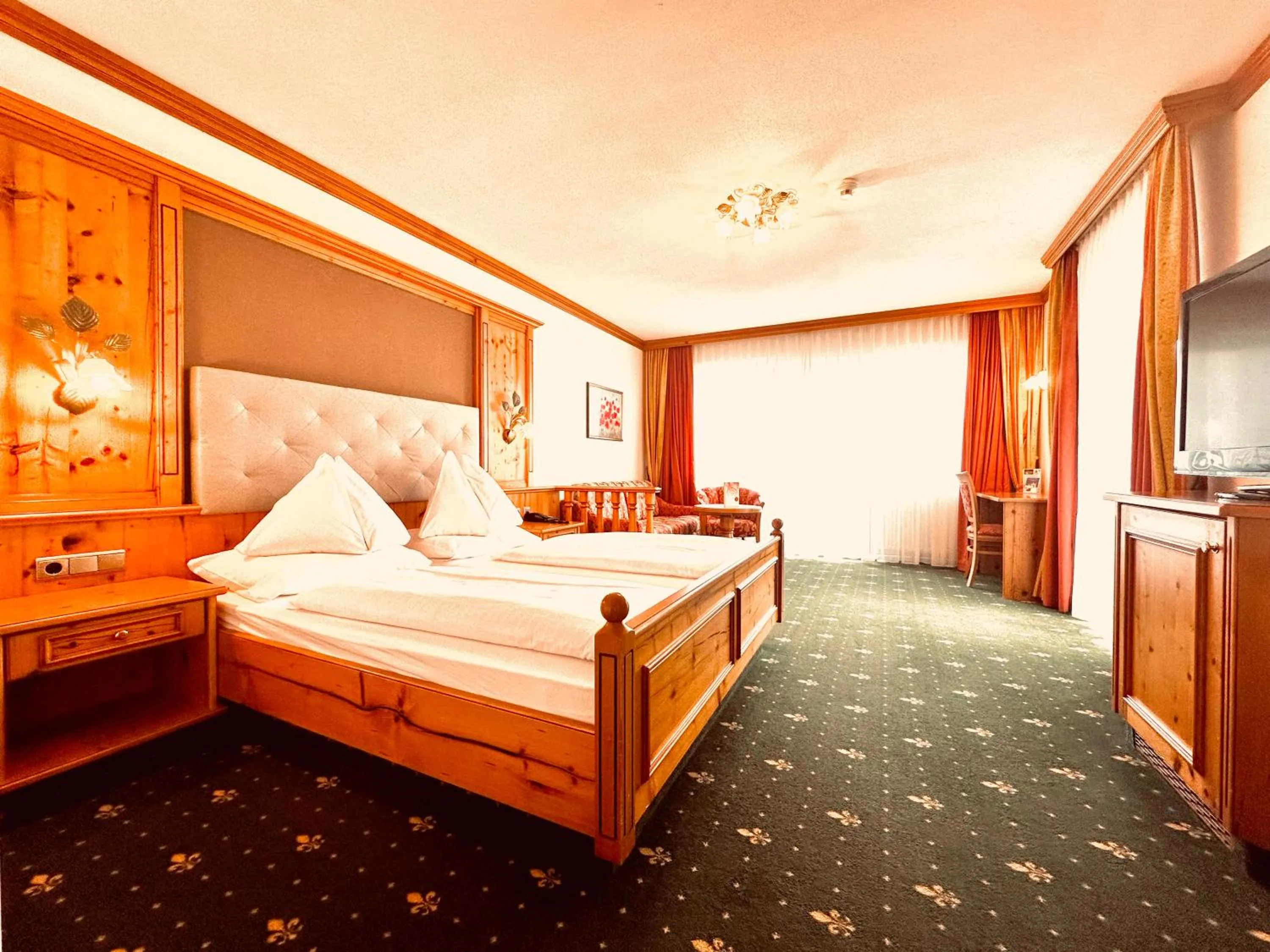 Bed in Hotel Das Urbisgut