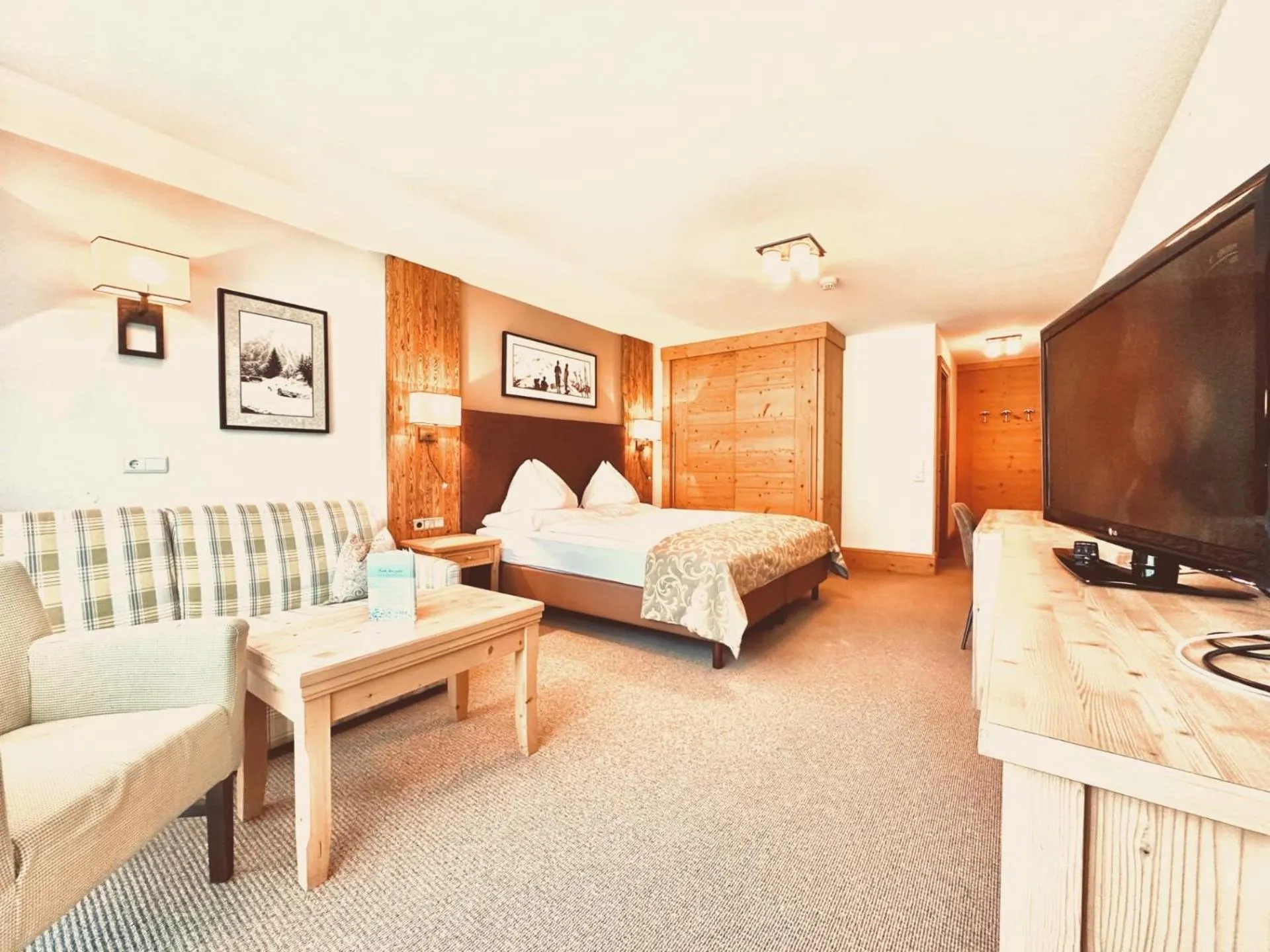 Bed in Hotel Das Urbisgut