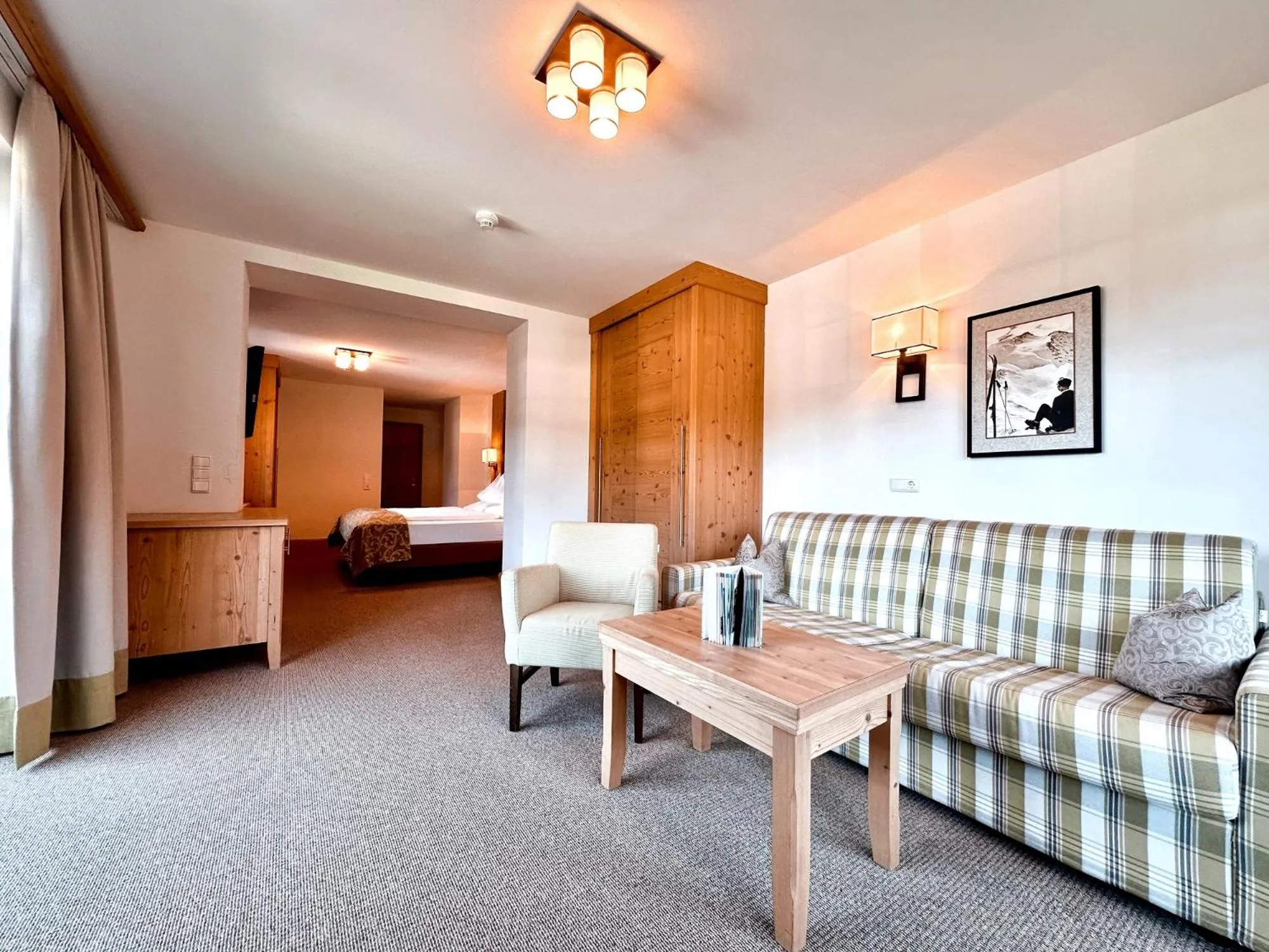 Bed in Hotel Das Urbisgut