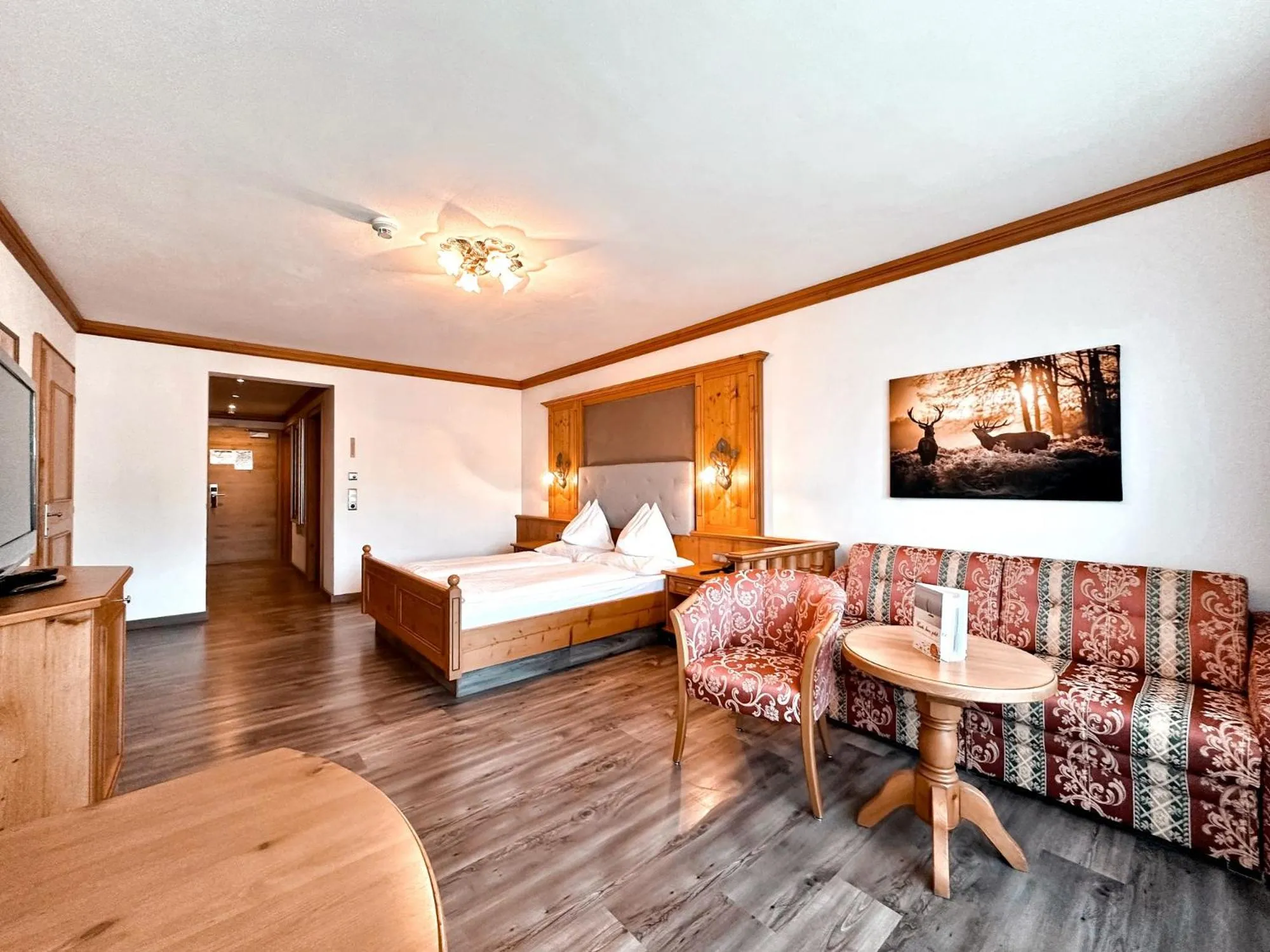 Bed in Hotel Das Urbisgut