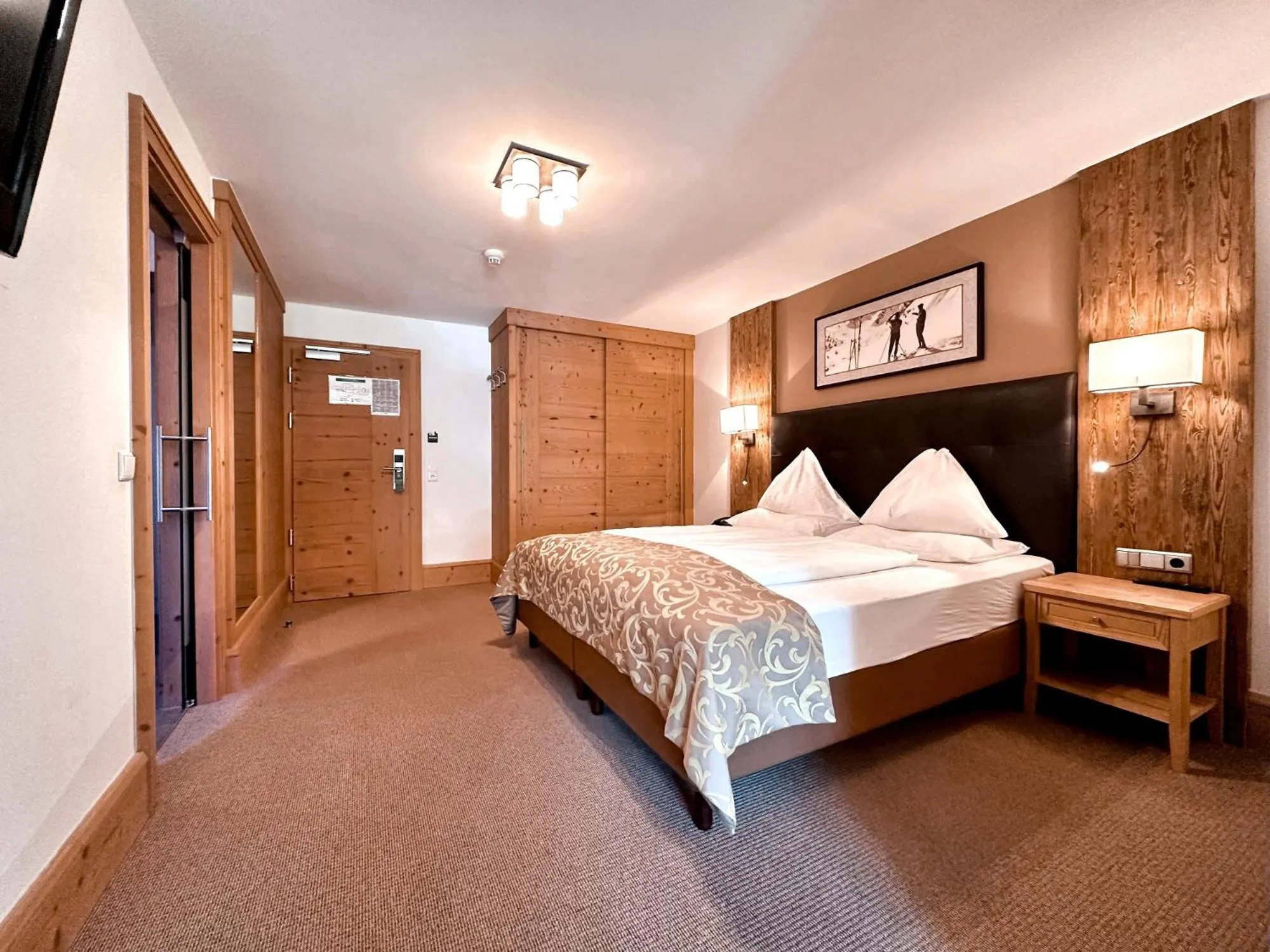 Bed in Hotel Das Urbisgut