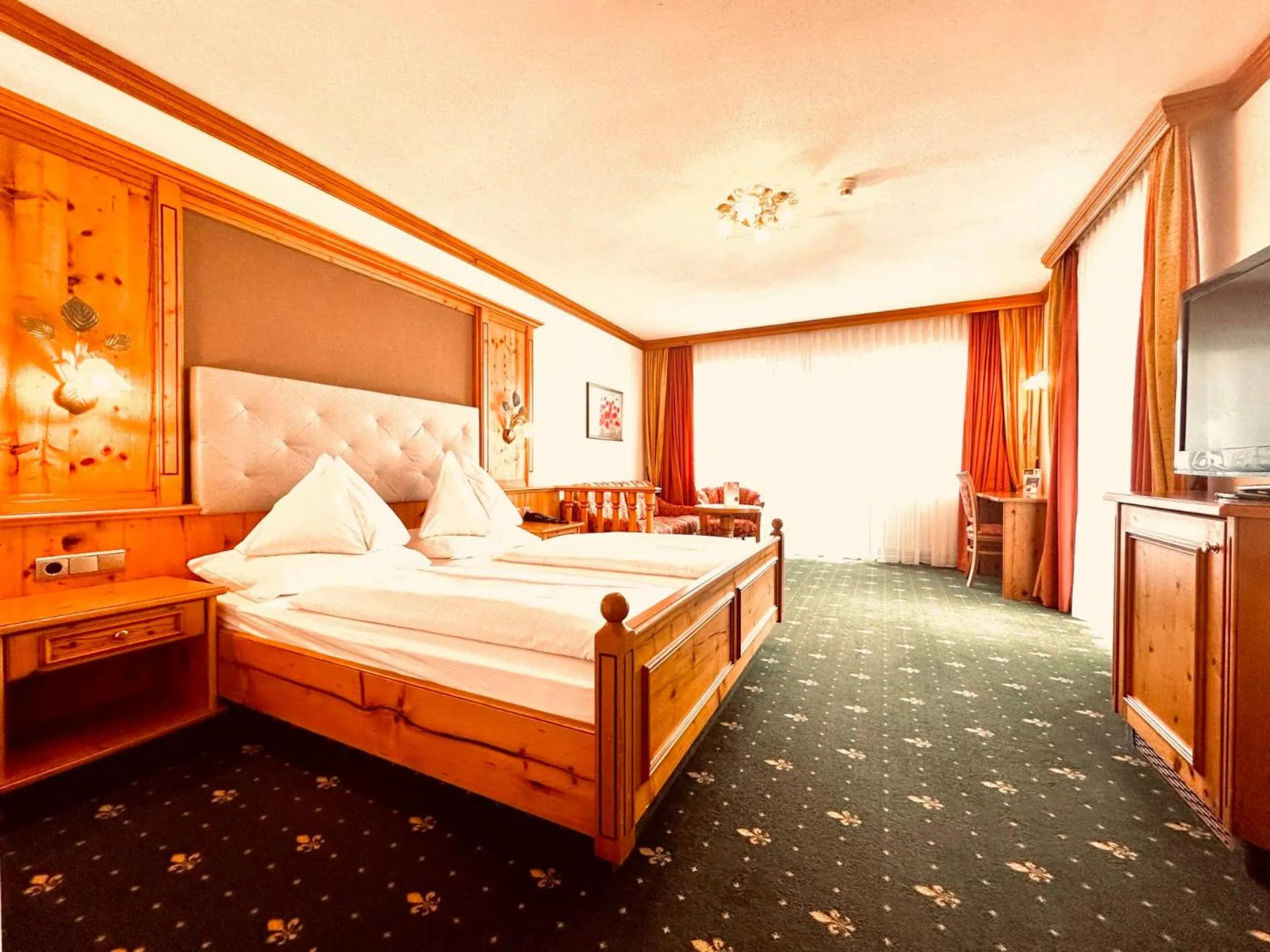 Bed in Hotel Das Urbisgut