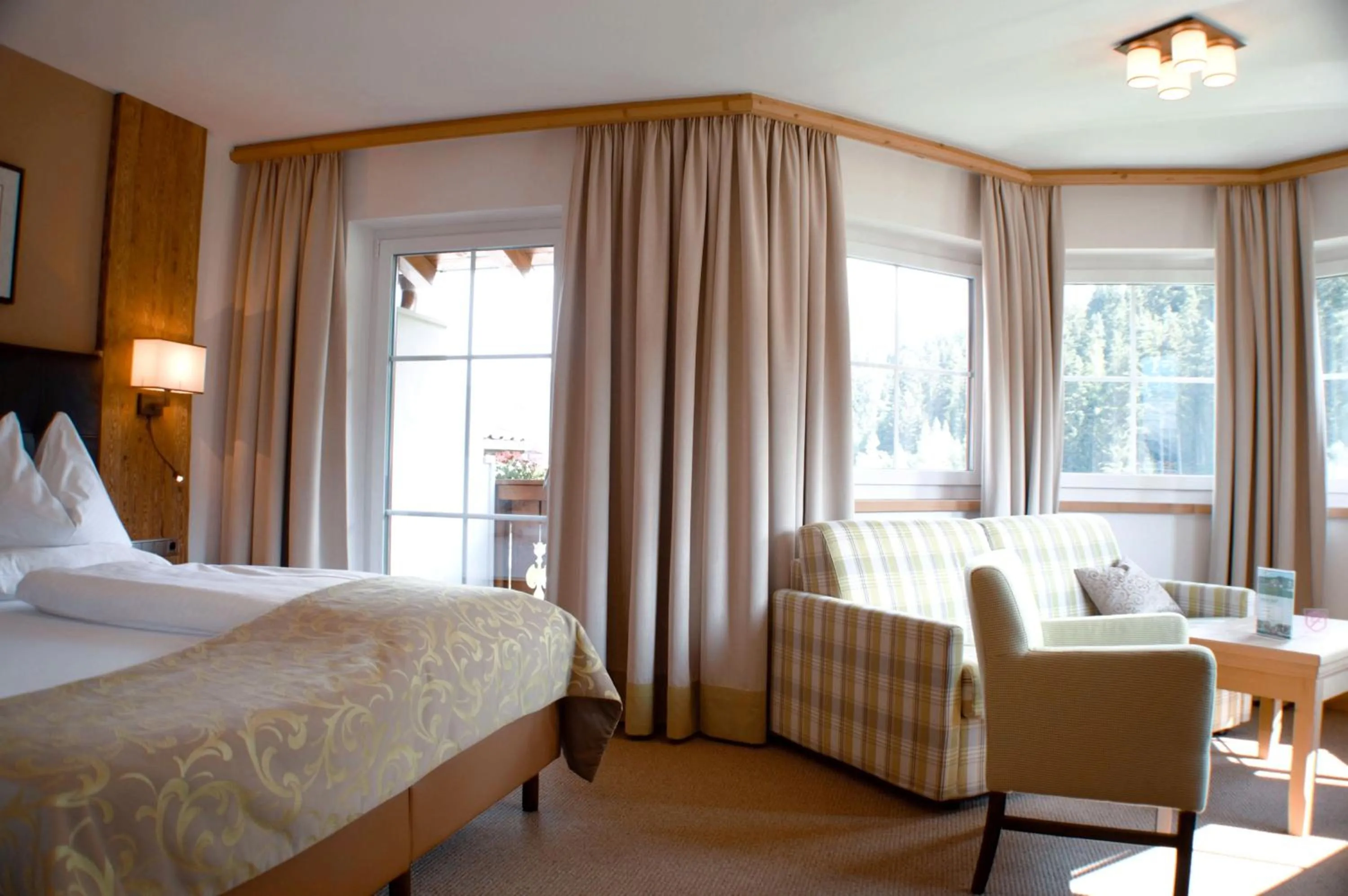 Bed in Hotel Das Urbisgut