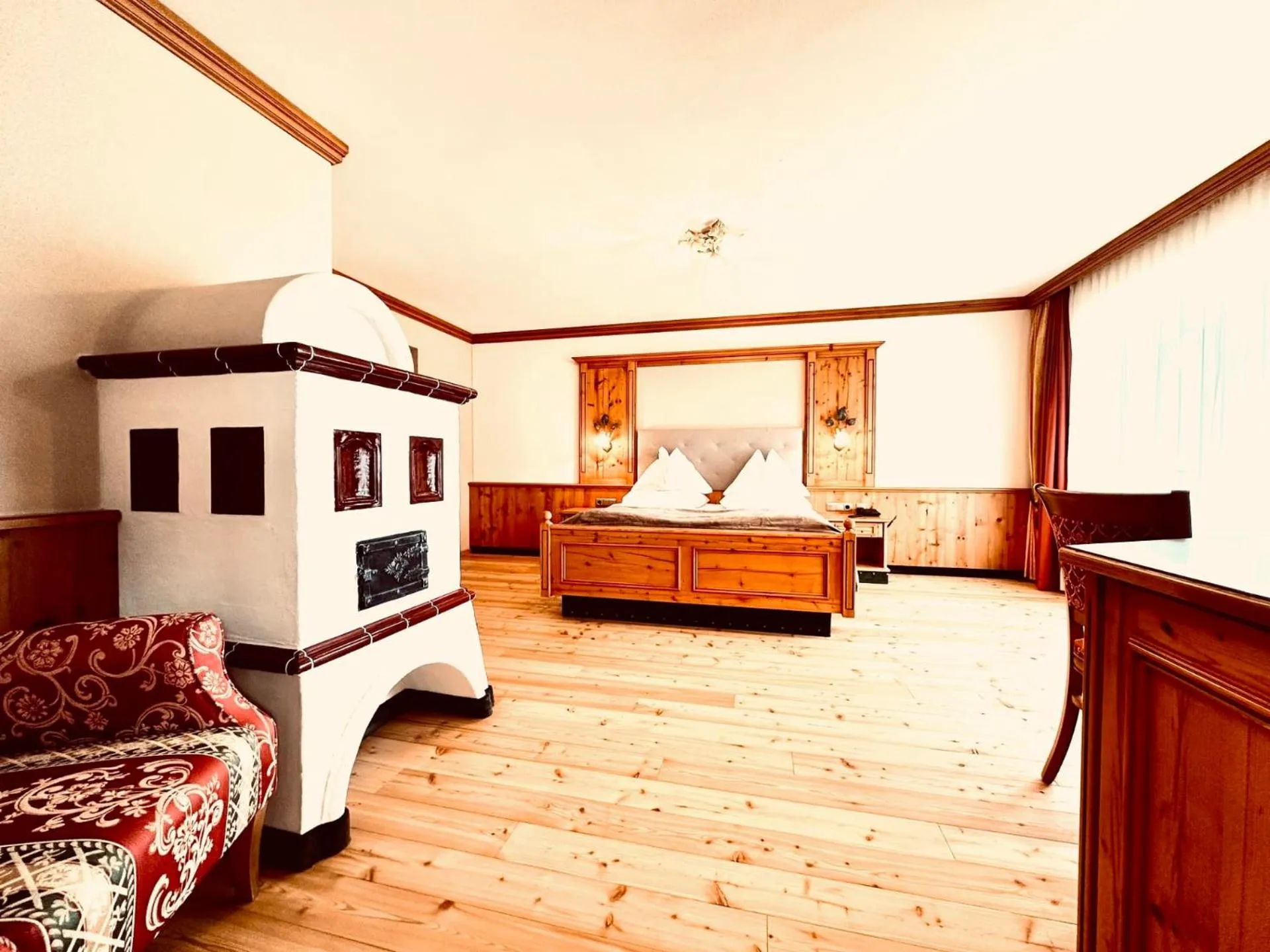 Bed in Hotel Das Urbisgut