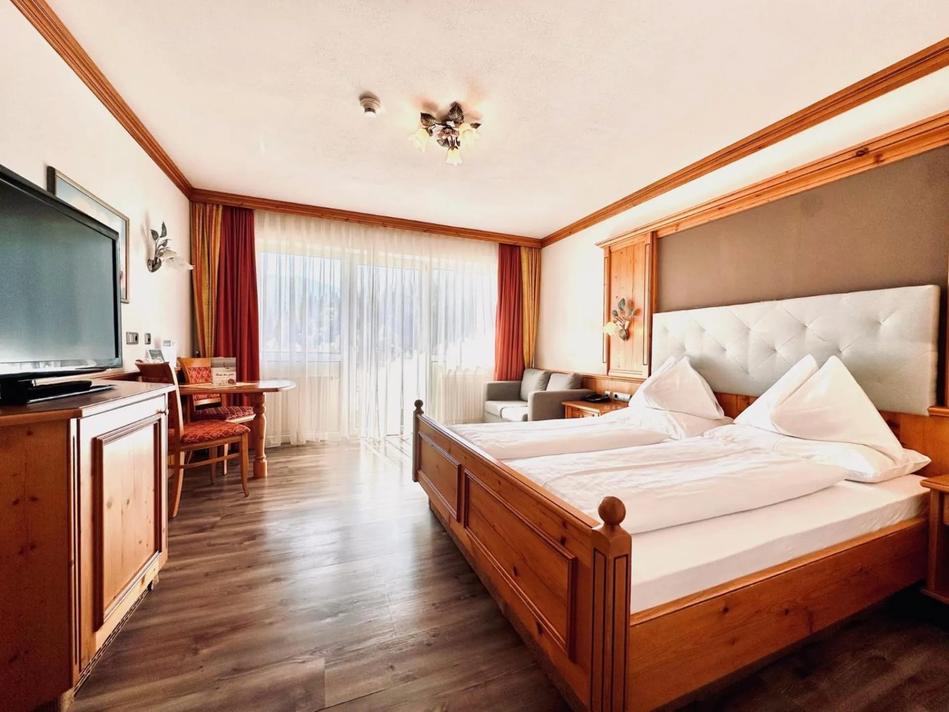 Bed in Hotel Das Urbisgut