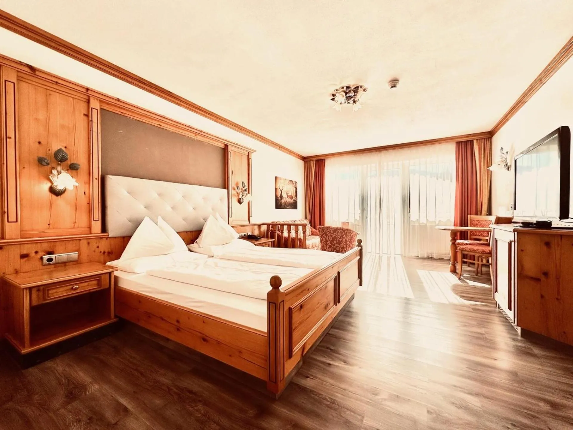 Bed in Hotel Das Urbisgut