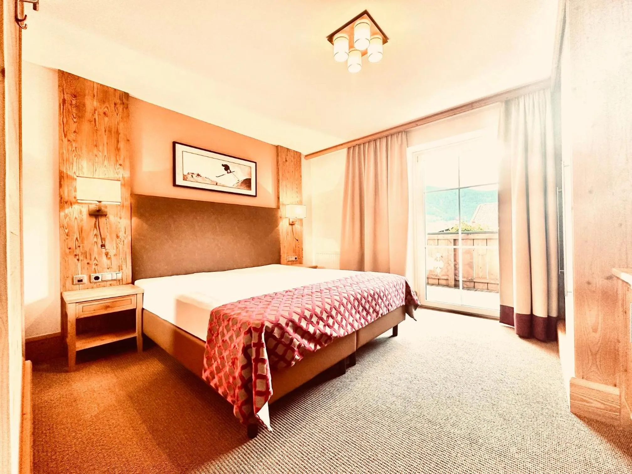 Bed in Hotel Das Urbisgut