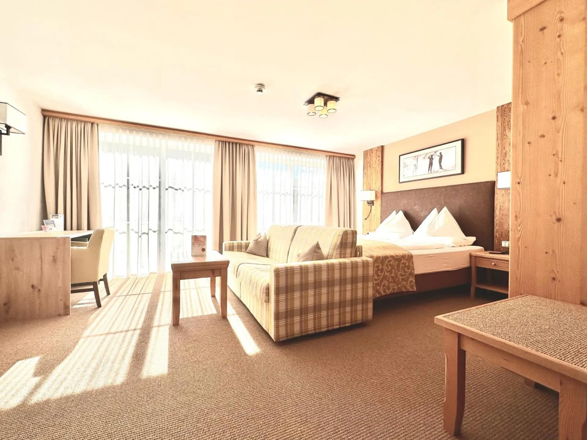 Bed in Hotel Das Urbisgut