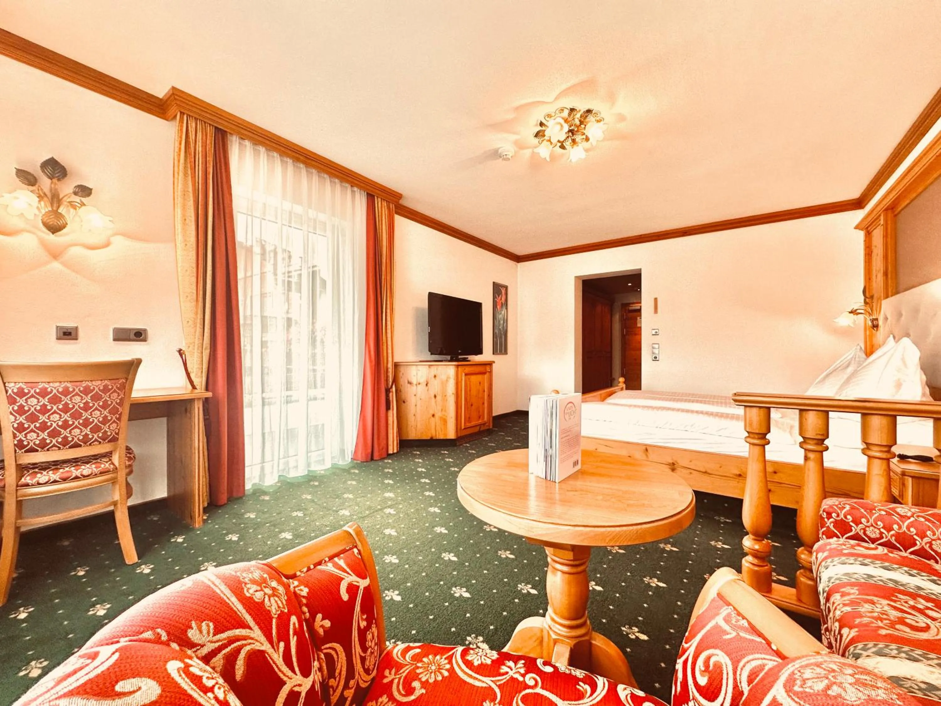 Bed in Hotel Das Urbisgut