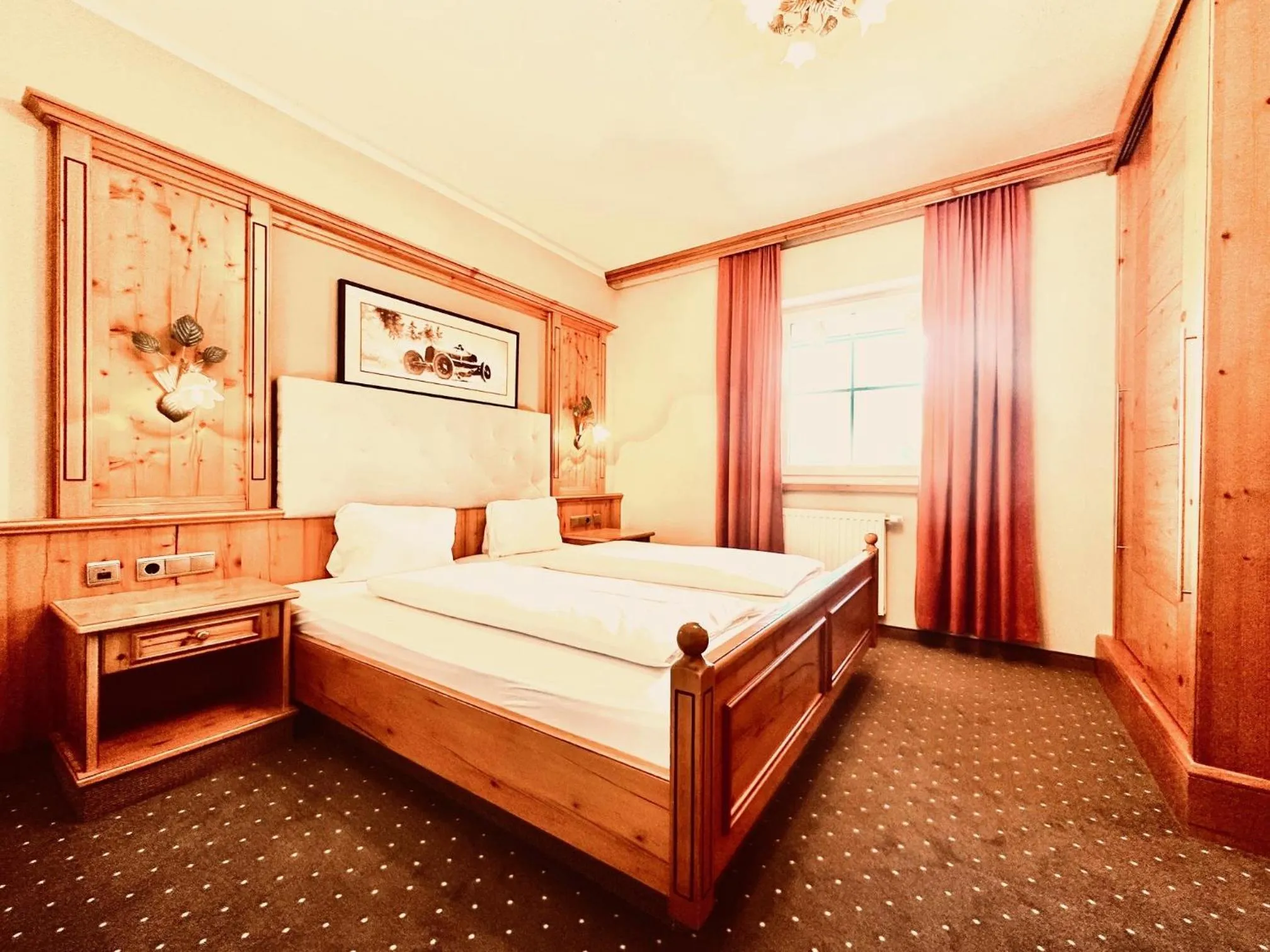 Bed in Hotel Das Urbisgut