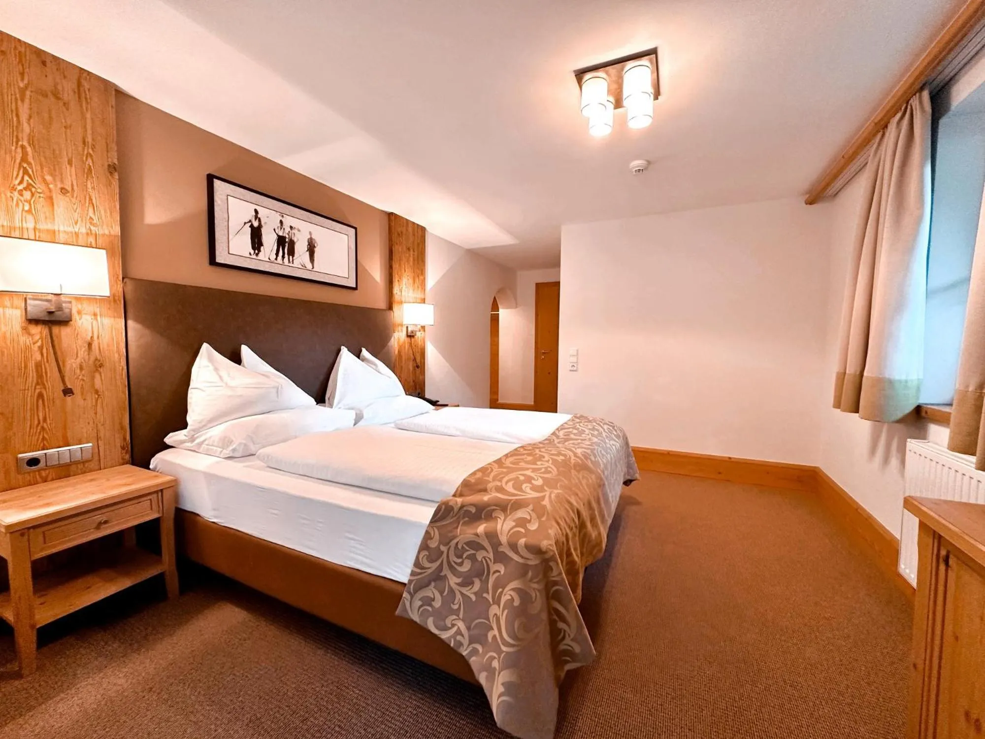 Bed in Hotel Das Urbisgut