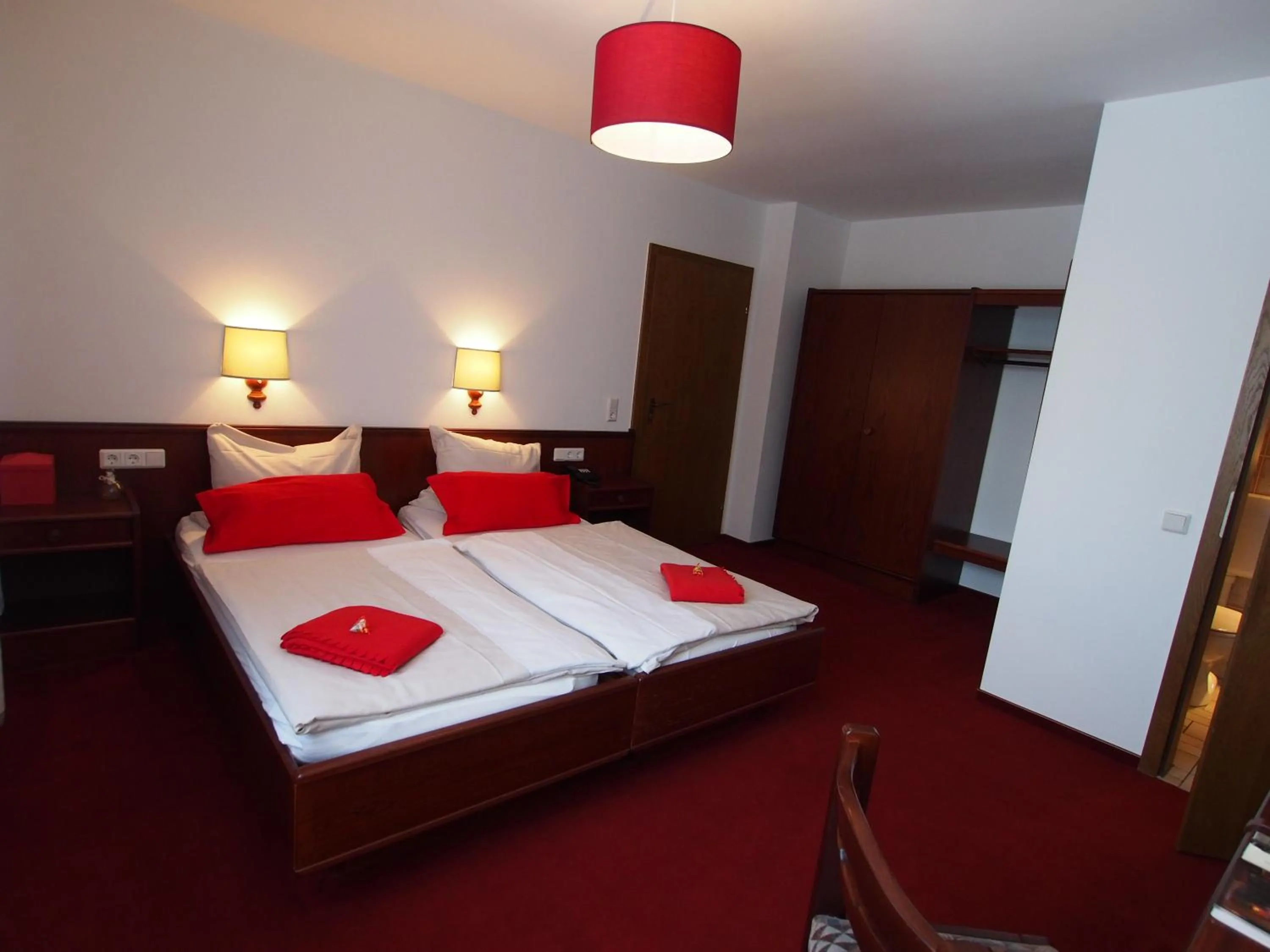 Bed in Hotel Restaurant Margaretenhof