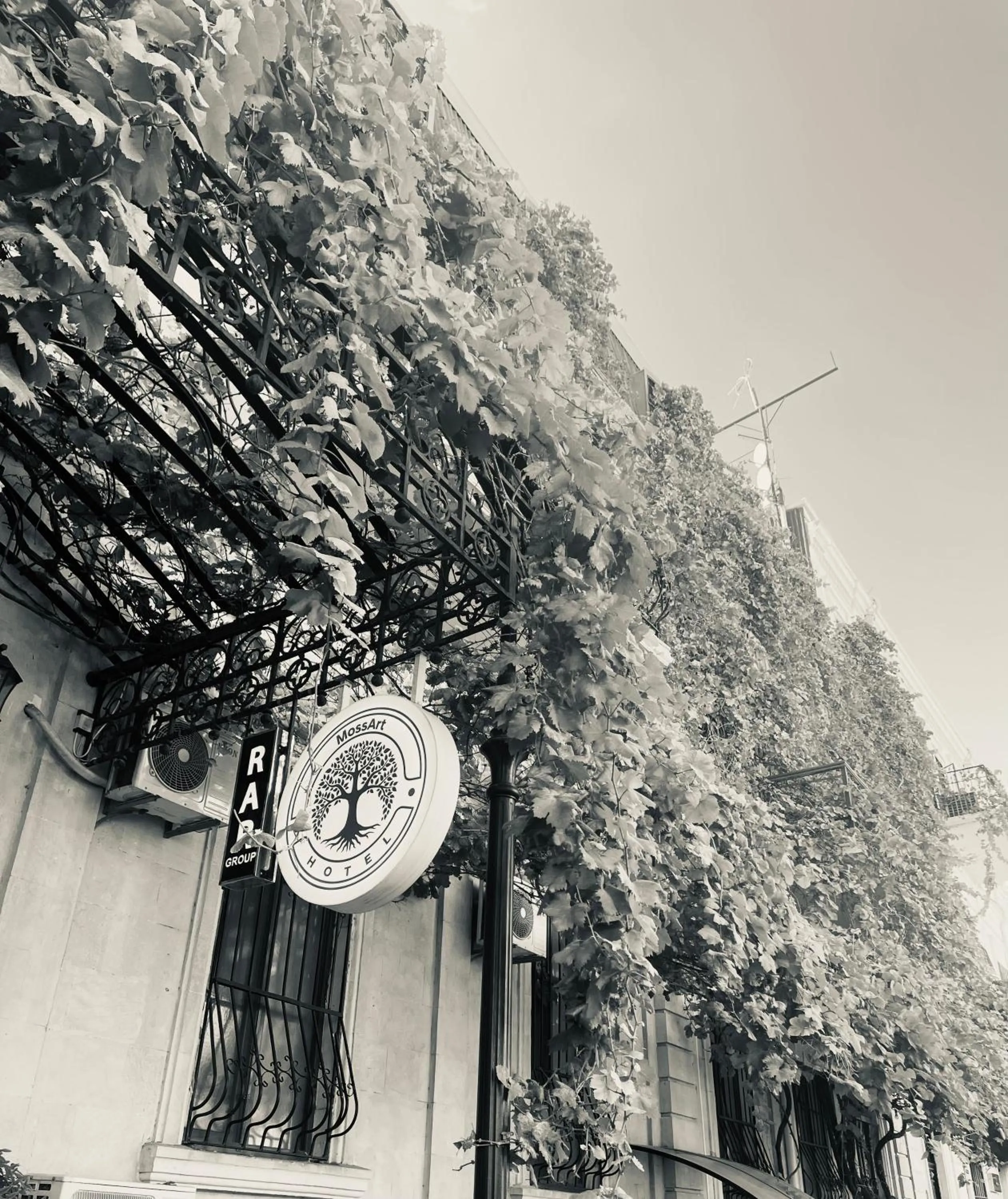 Property building in Moss Art Boutique Hotel