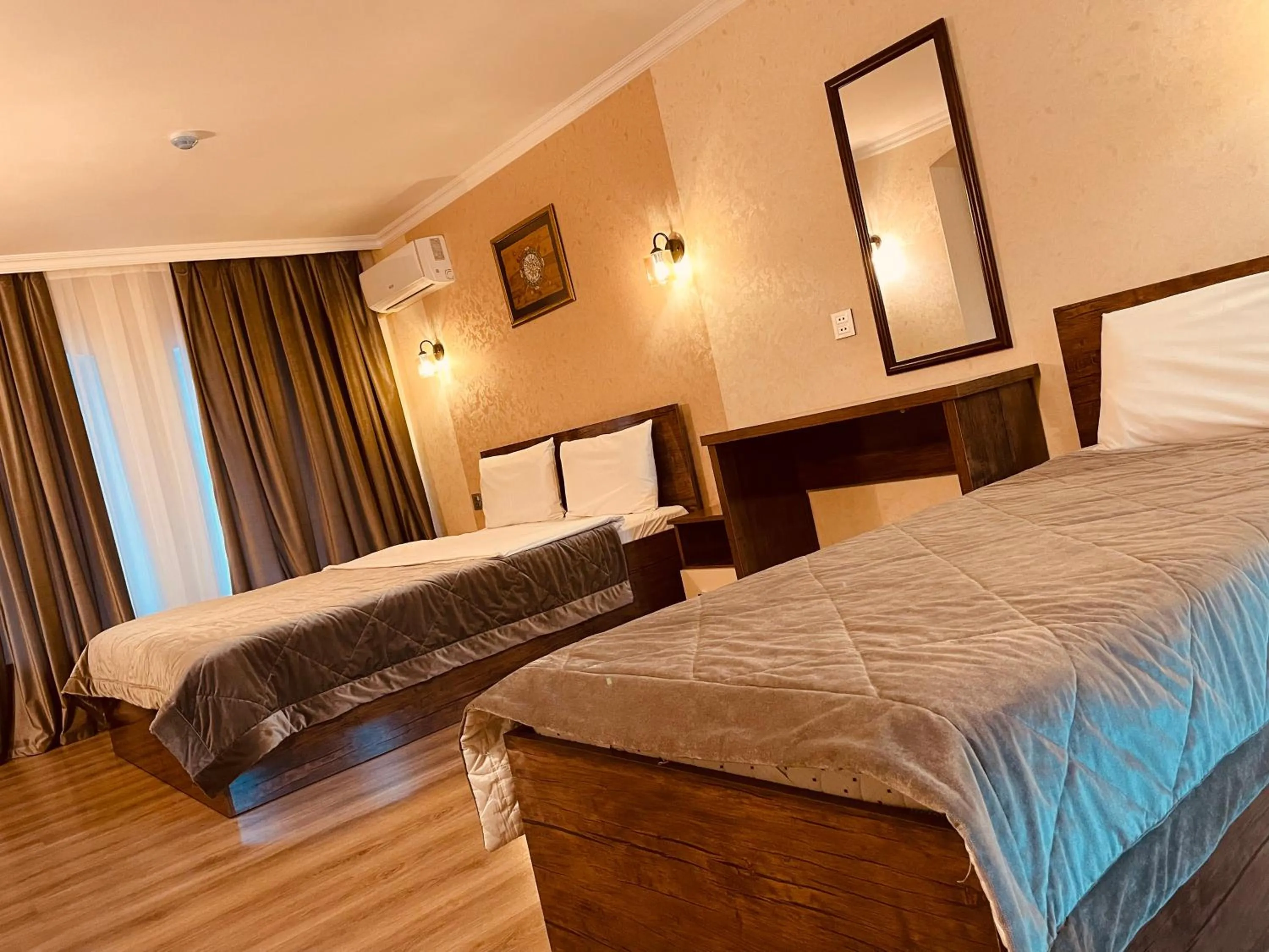 Bed in Moss Art Boutique Hotel