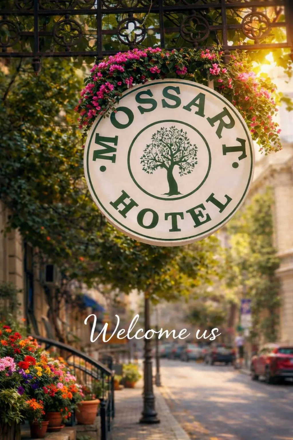 Property logo or sign in Moss Art Boutique Hotel