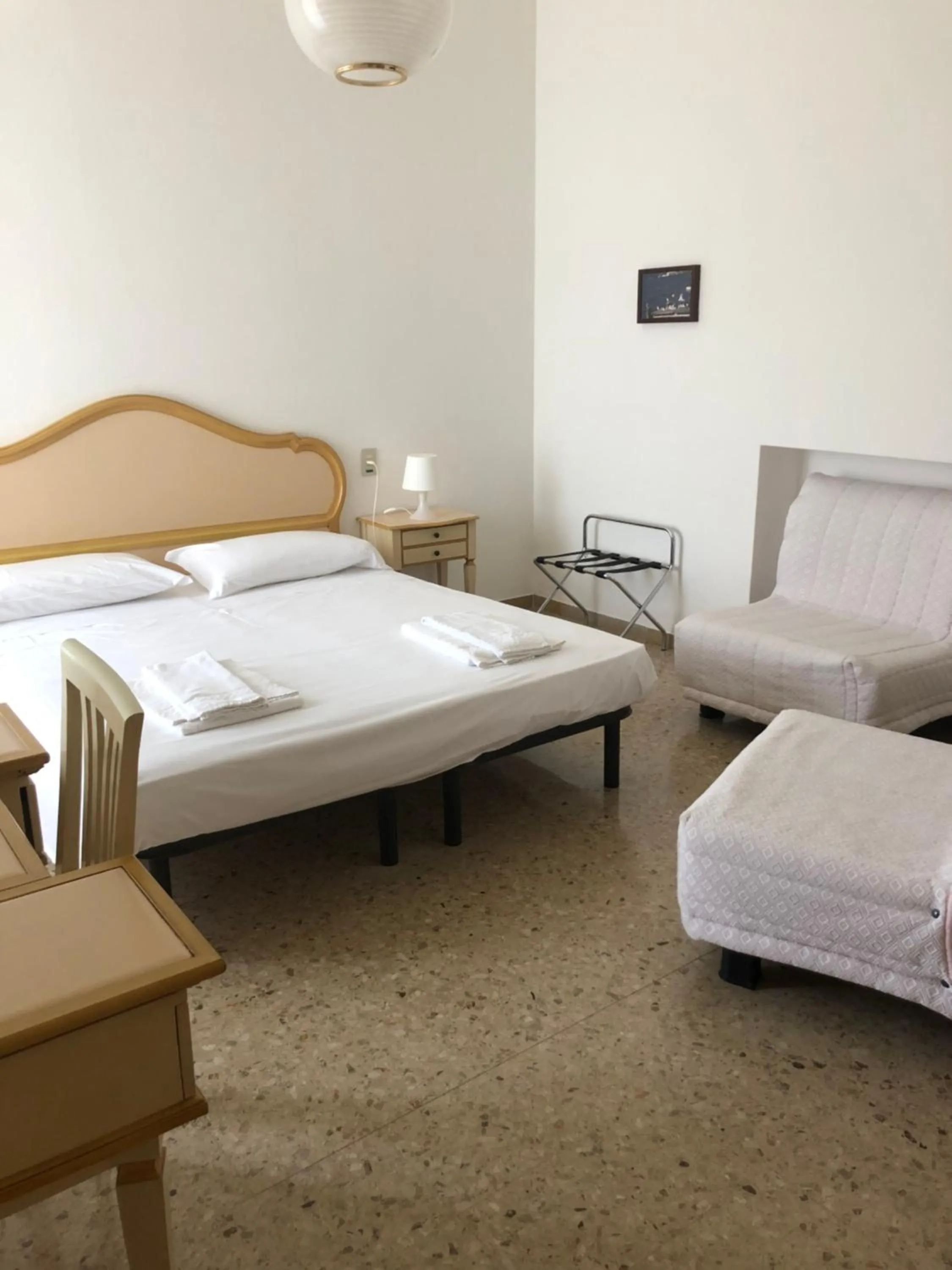 Bed in Hotel Villa Orizzonte