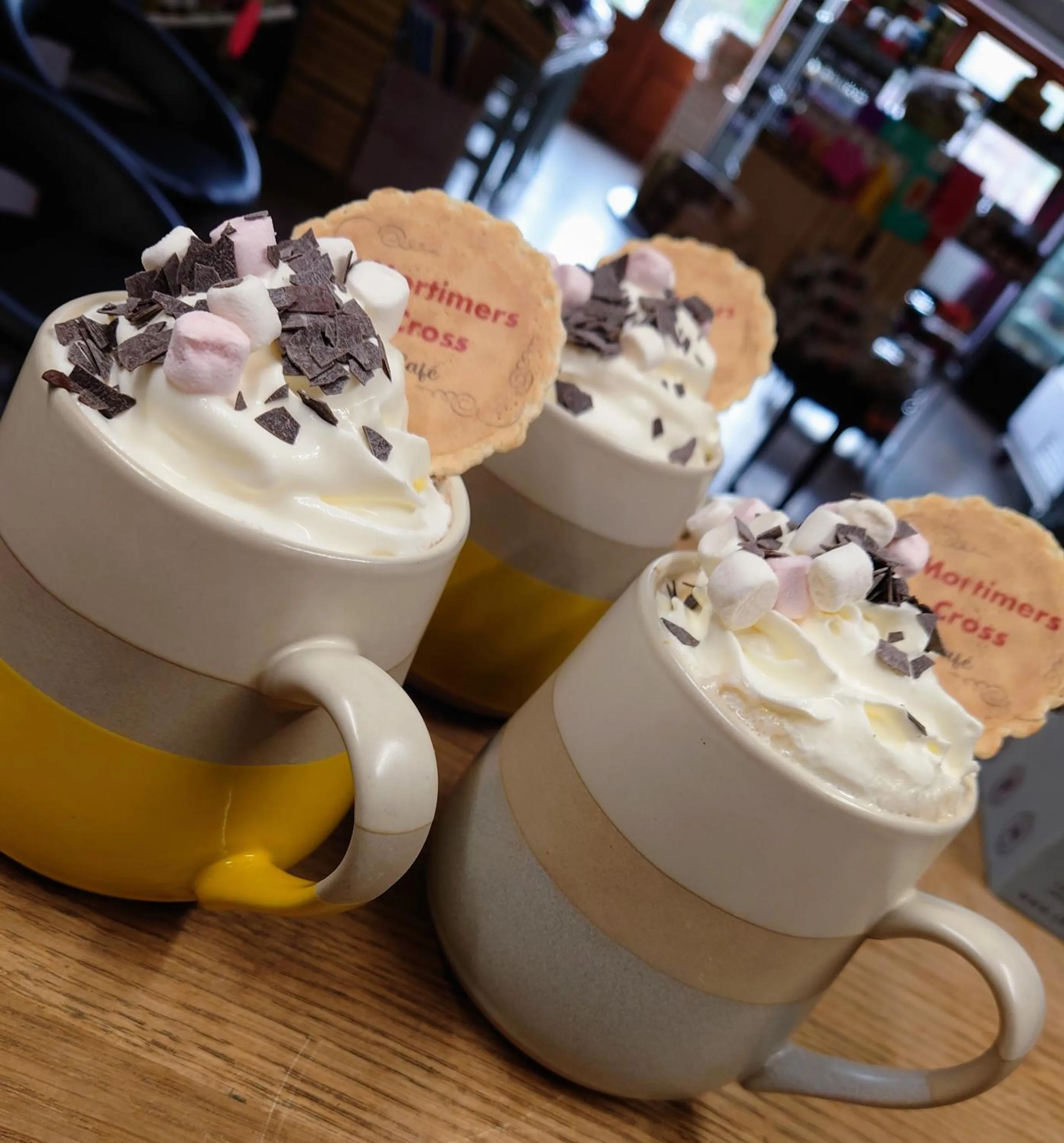 Food and drinks in The Grange at Mortimers Cross