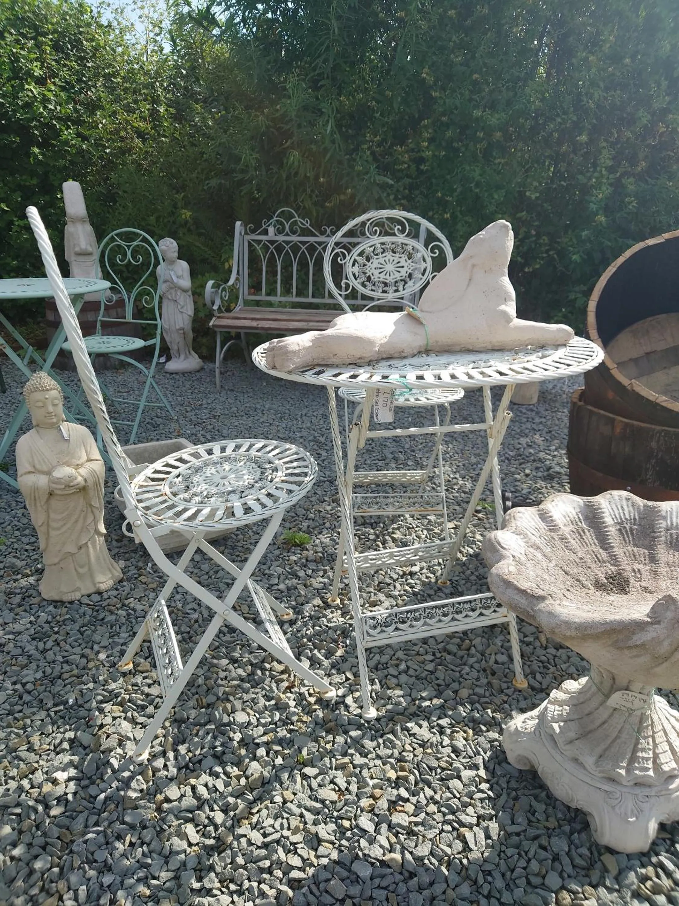 Patio in The Grange at Mortimers Cross