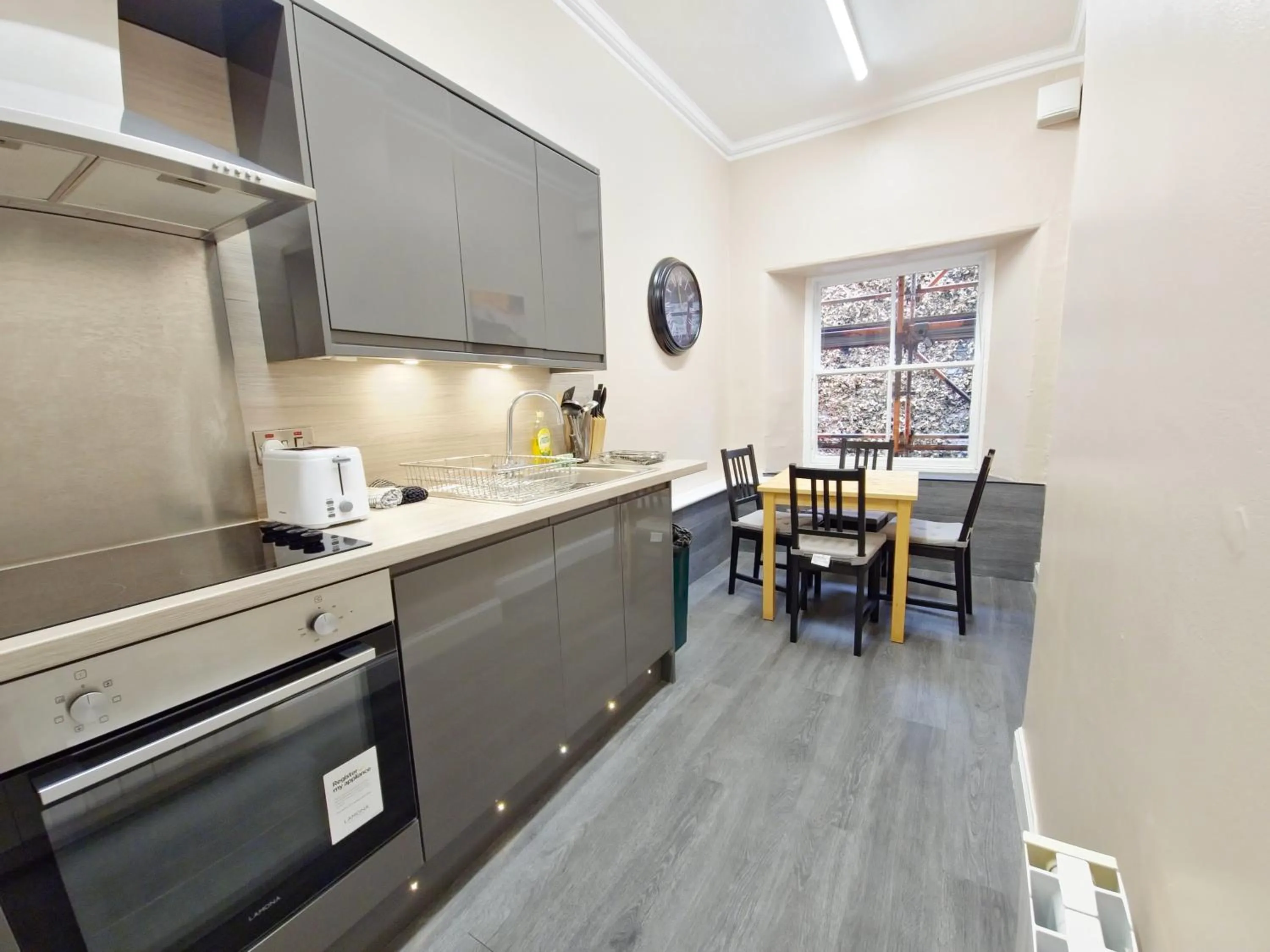 Kitchen or kitchenette in Edinburgh Backpackers - over 18s only