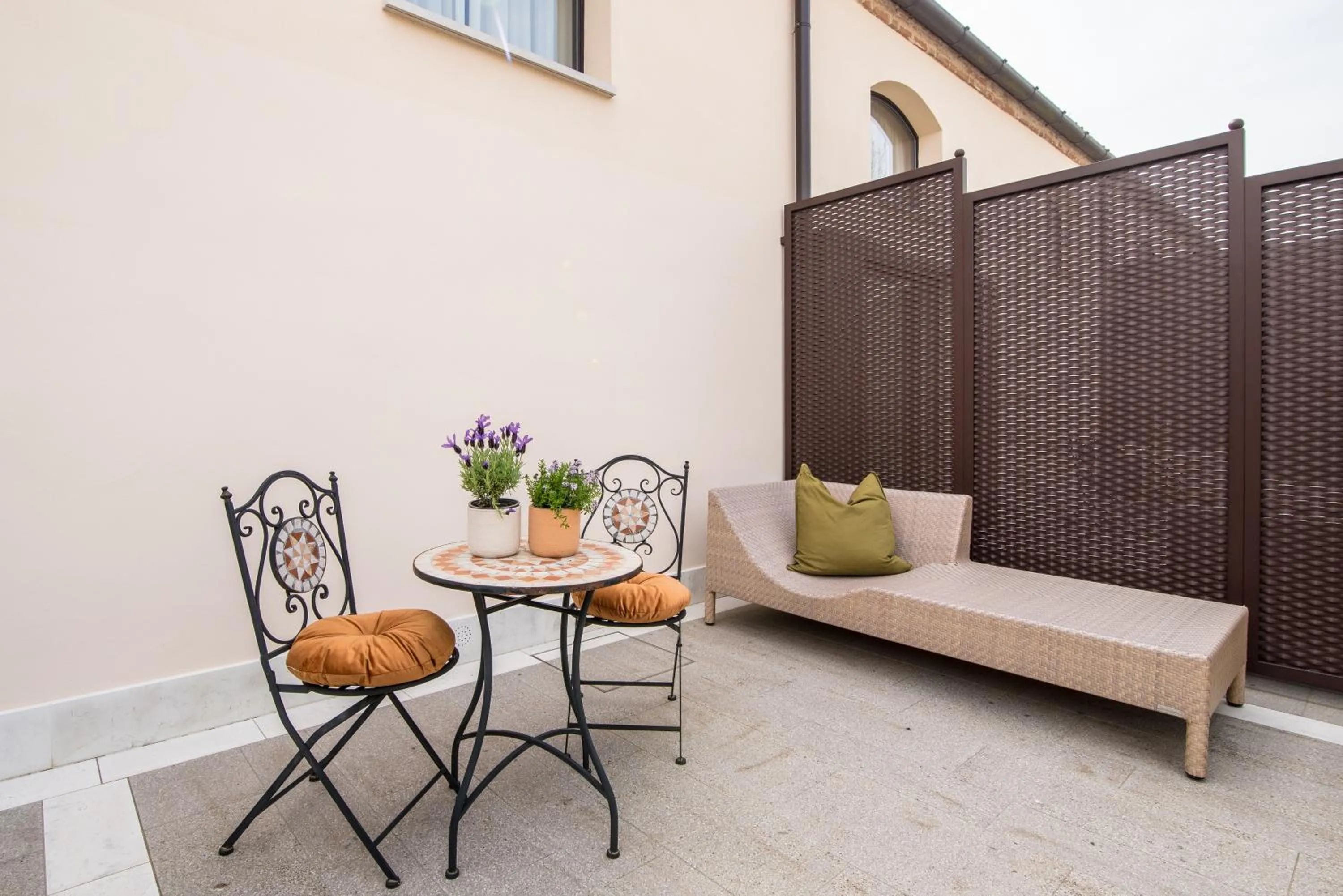 Balcony/Terrace in Hotel Ristorante Magia del Brenta
