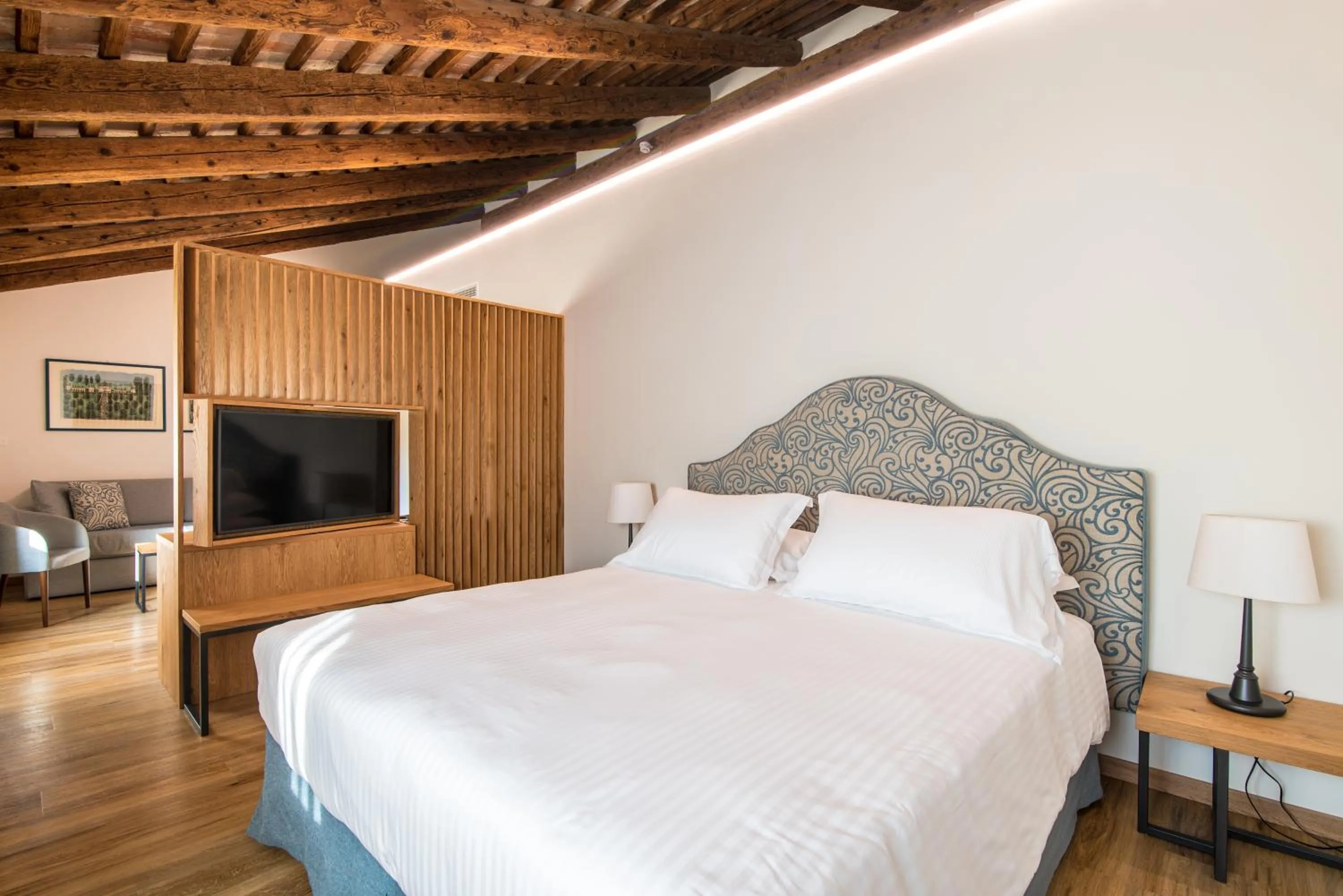 Bedroom, Bed in Hotel Ristorante Magia del Brenta