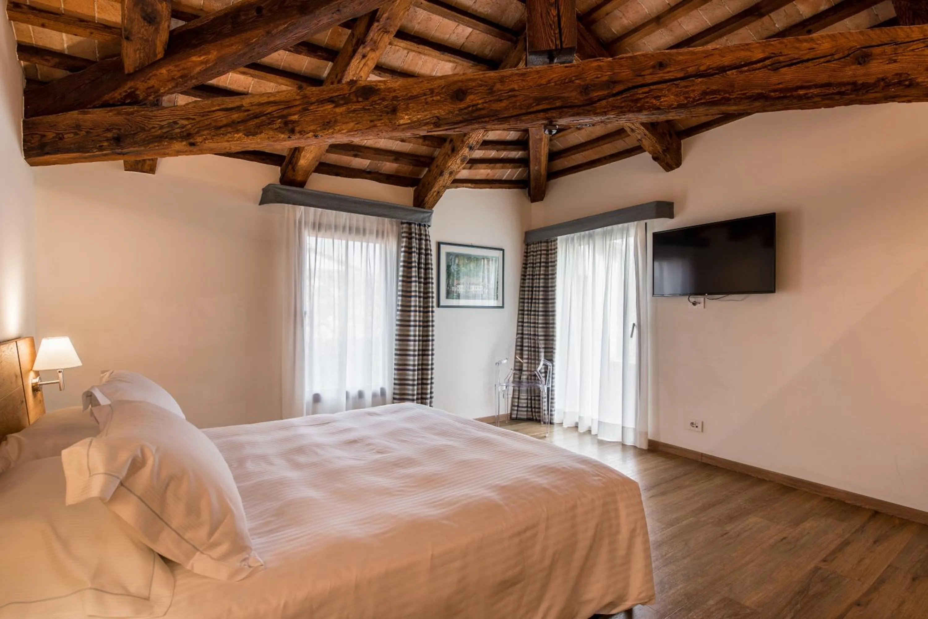 Bedroom, Bed in Hotel Ristorante Magia del Brenta