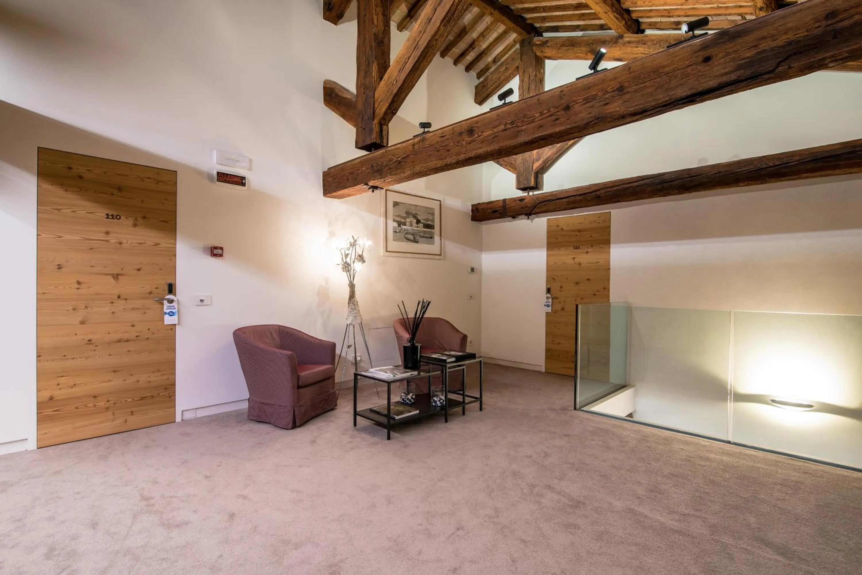 Seating area in Hotel Ristorante Magia del Brenta