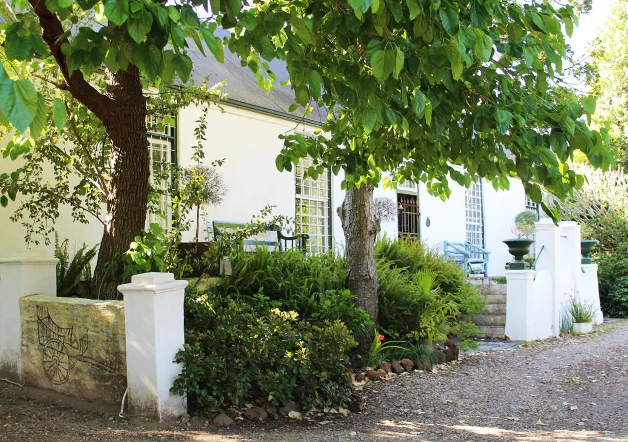 Property Building in Moolmanshof 1798, Traditional Cape Dutch H-Shaped Farmhouse
