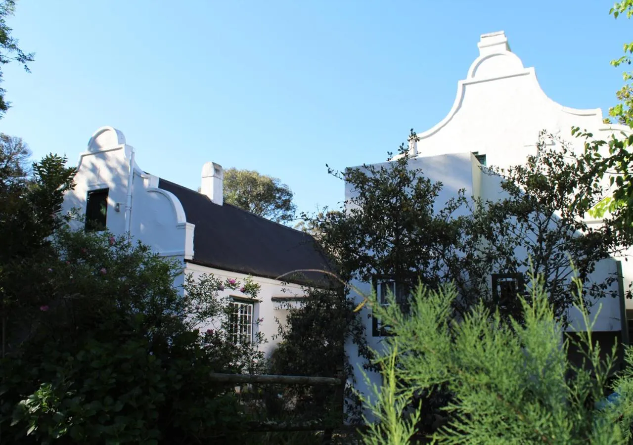 Property Building in Moolmanshof 1798, Traditional Cape Dutch H-Shaped Farmhouse