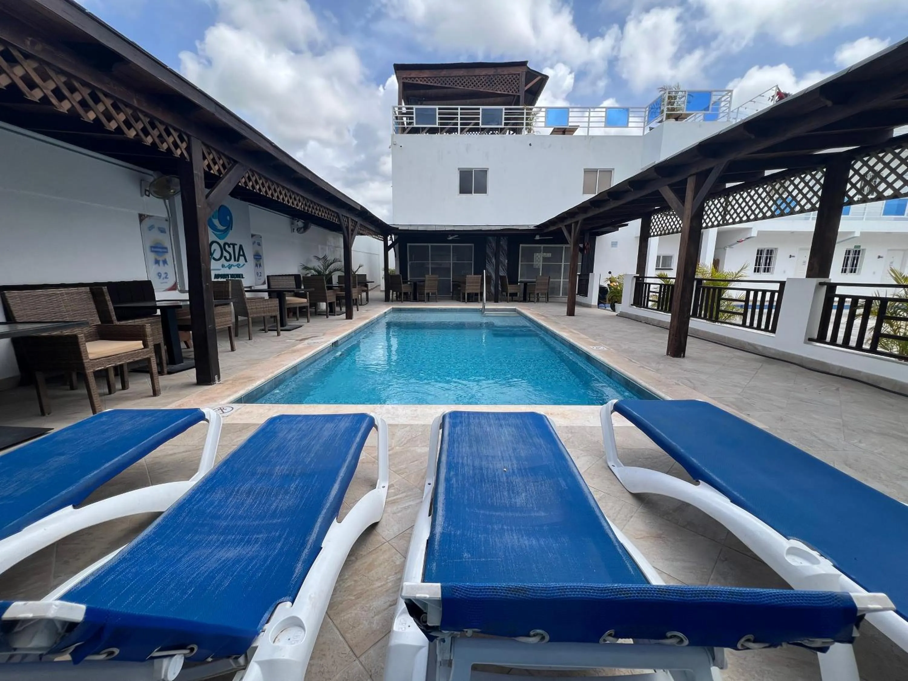 Swimming pool in Costa Love Hotel Aeropuerto