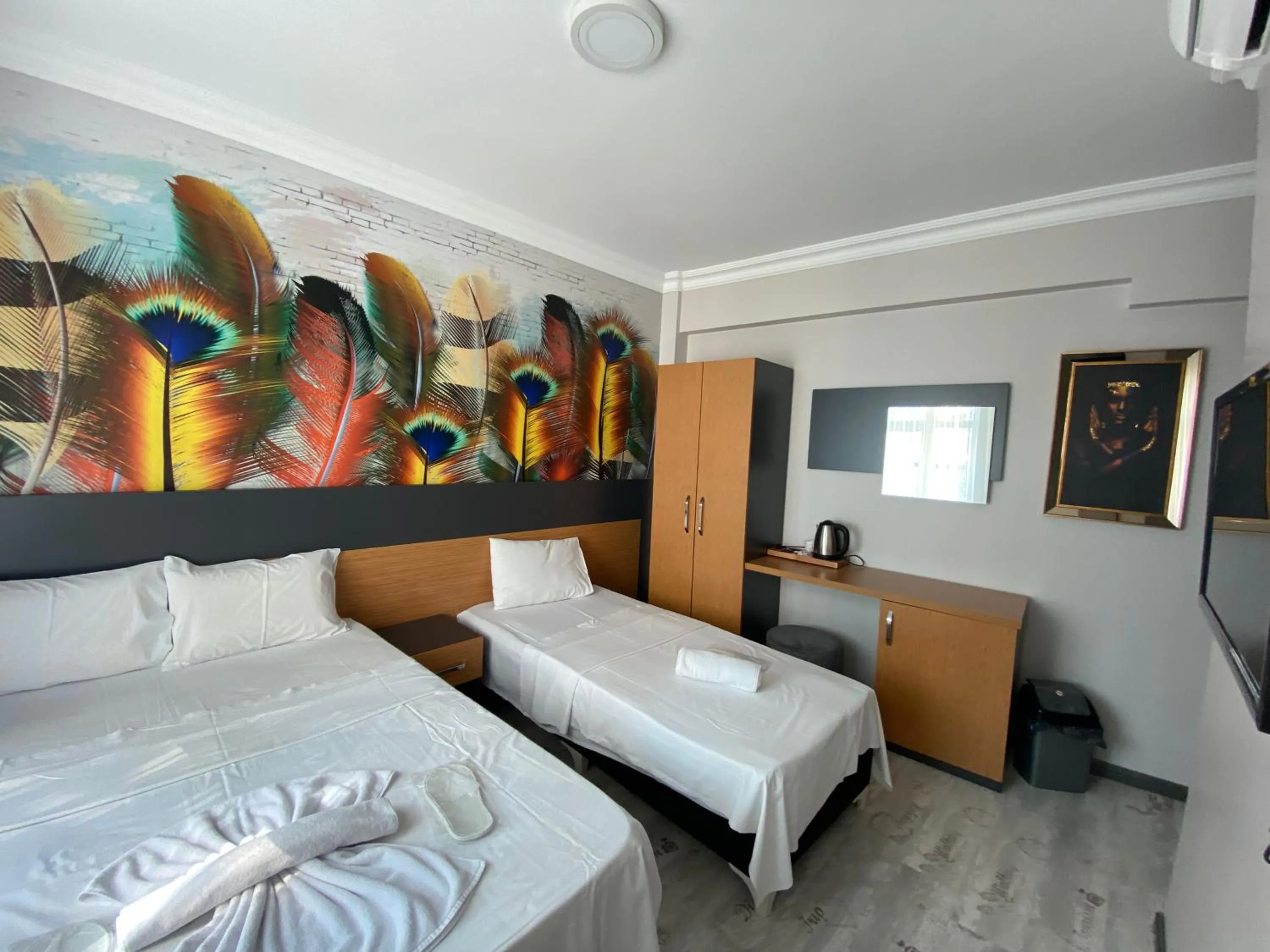 Bed in Victorious Hotel