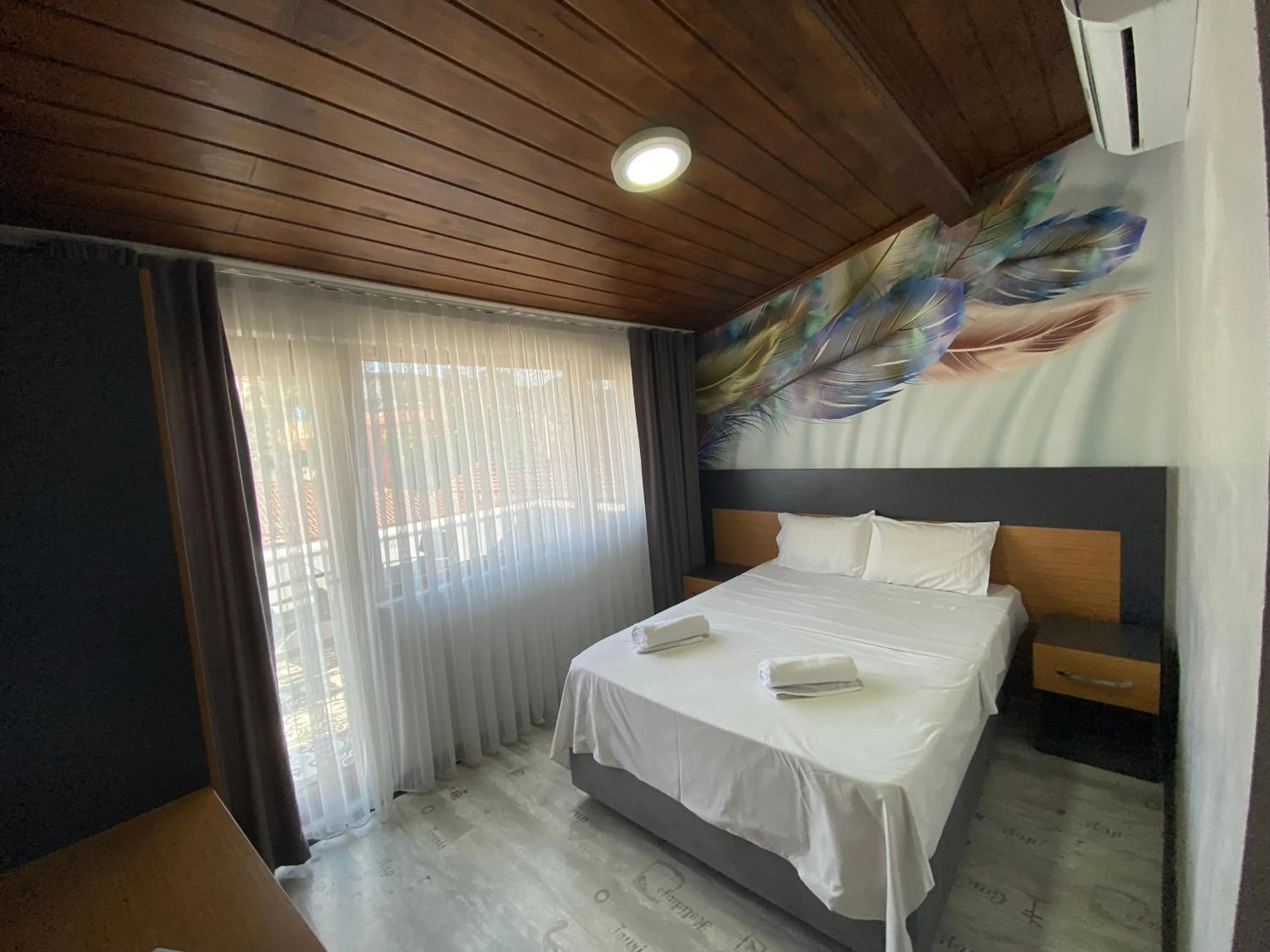 Bed in Victorious Hotel