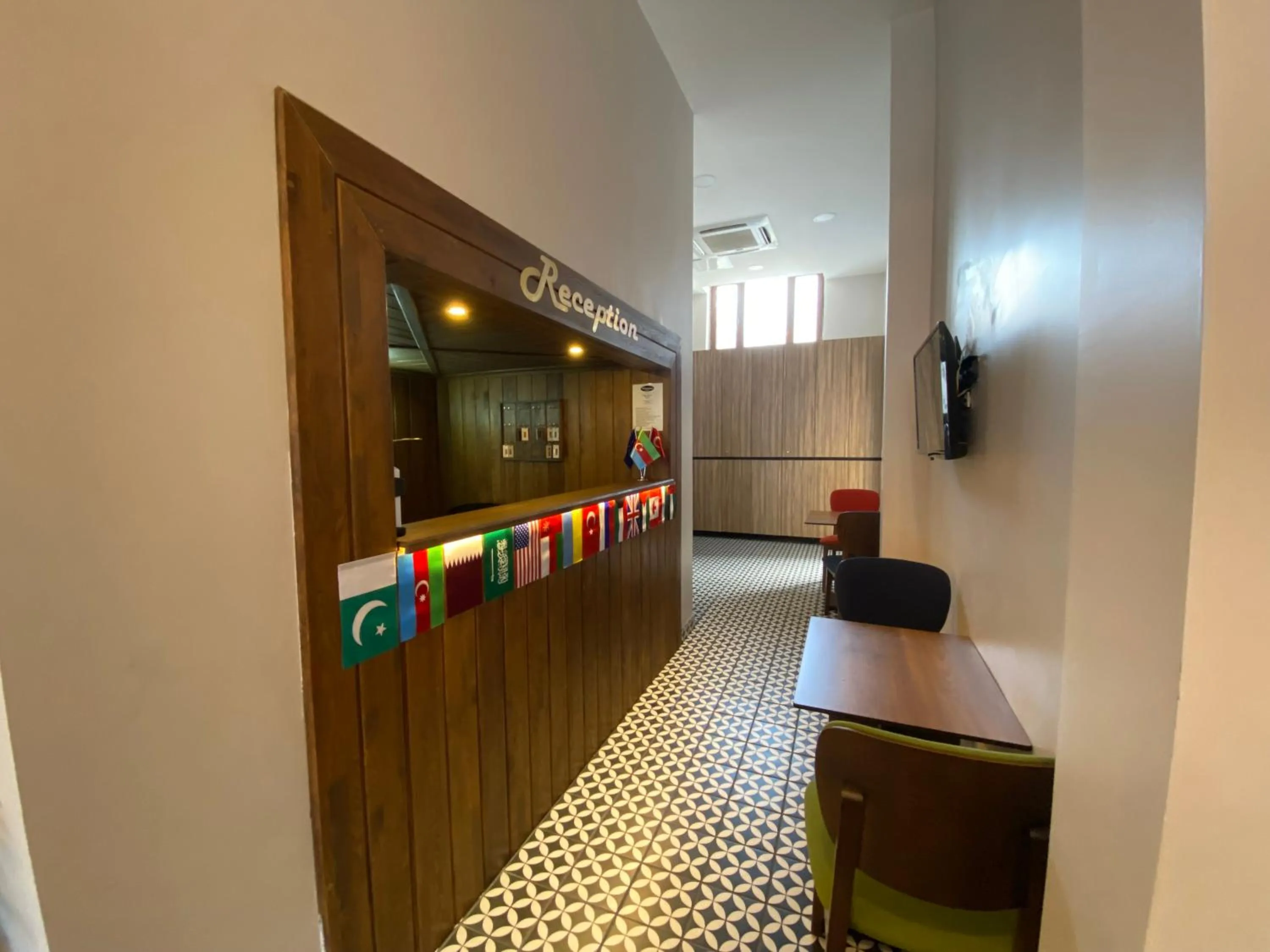 Lobby or reception in Victorious Hotel