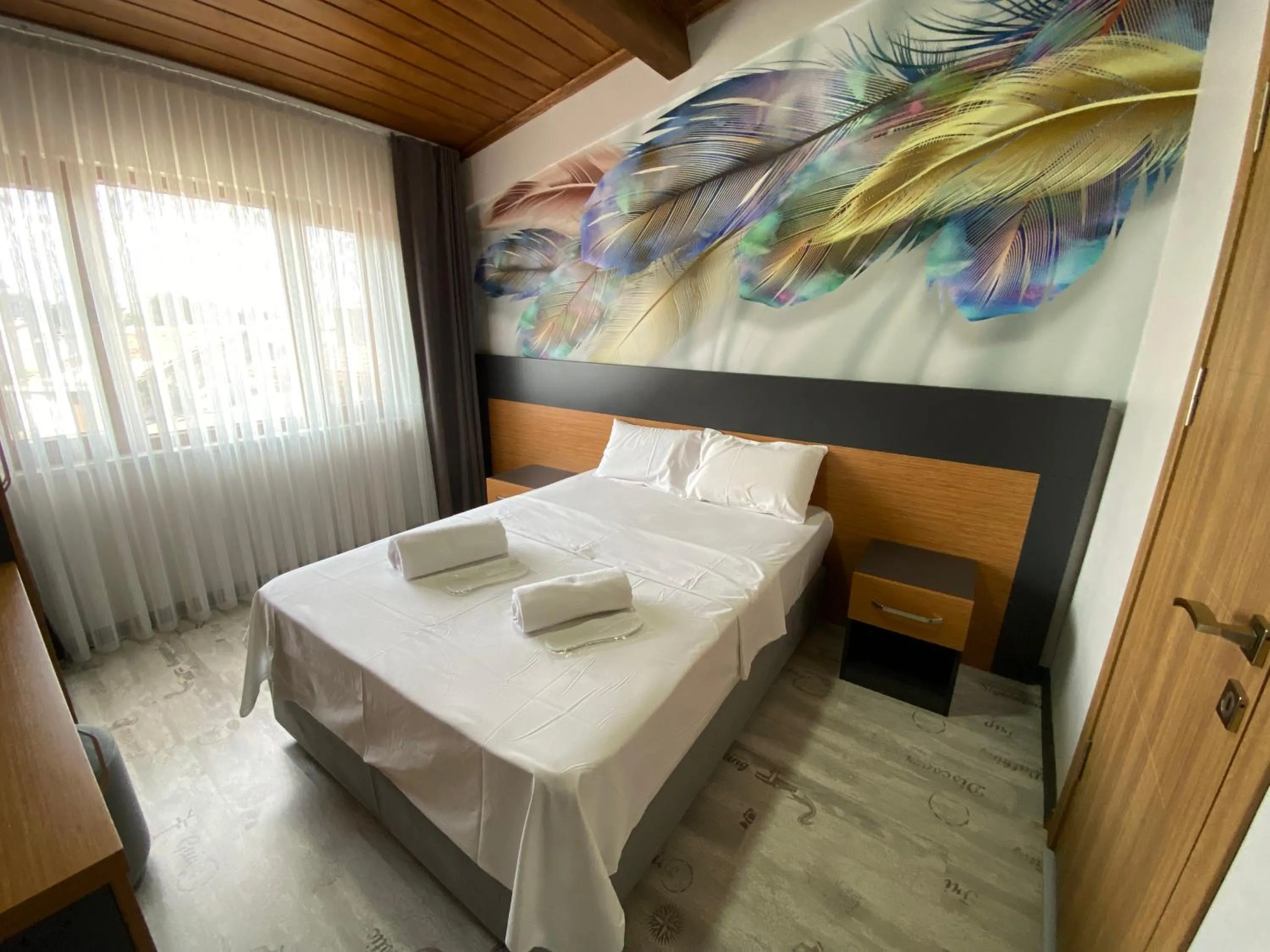 Bed in Victorious Hotel