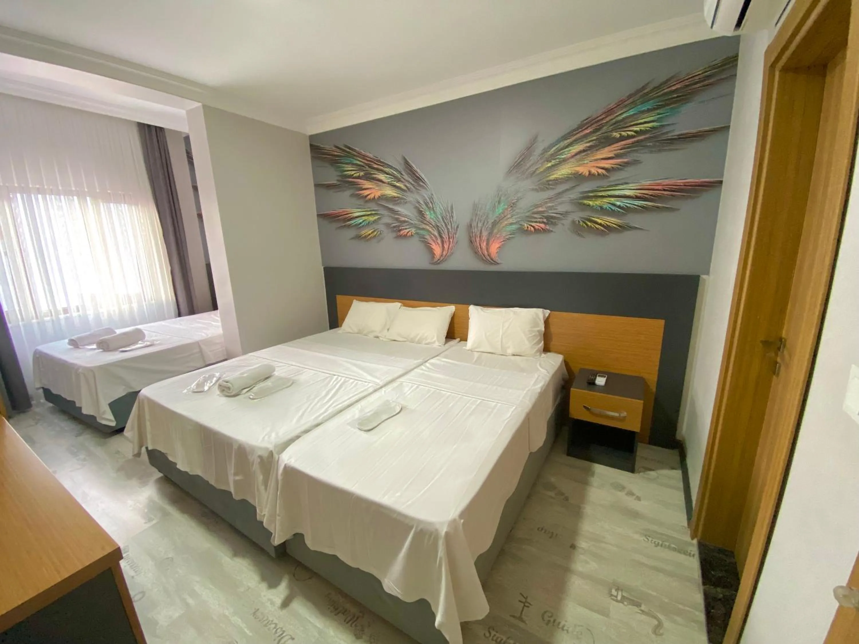 Bed in Victorious Hotel